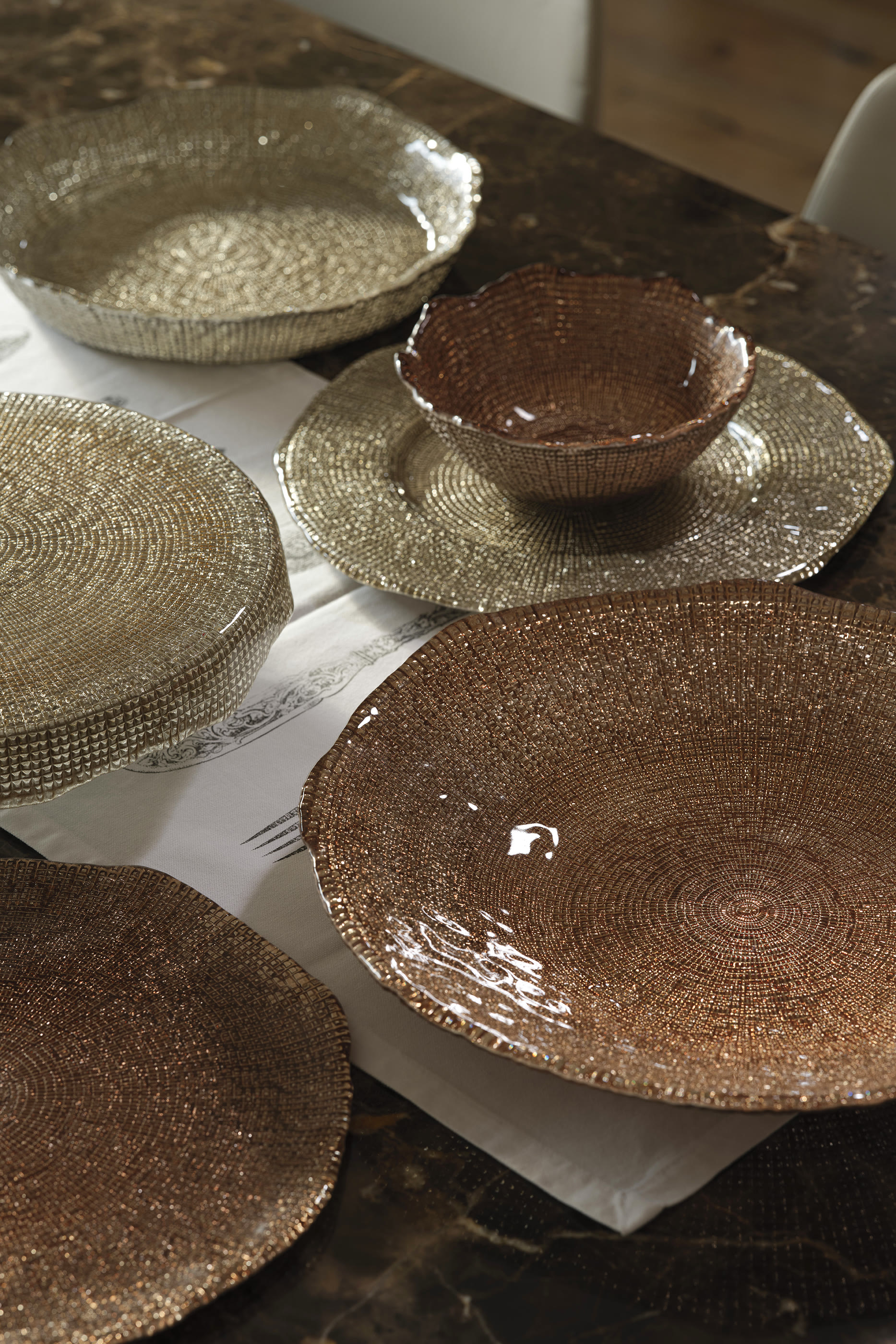 Diamante Hazelnut Plate