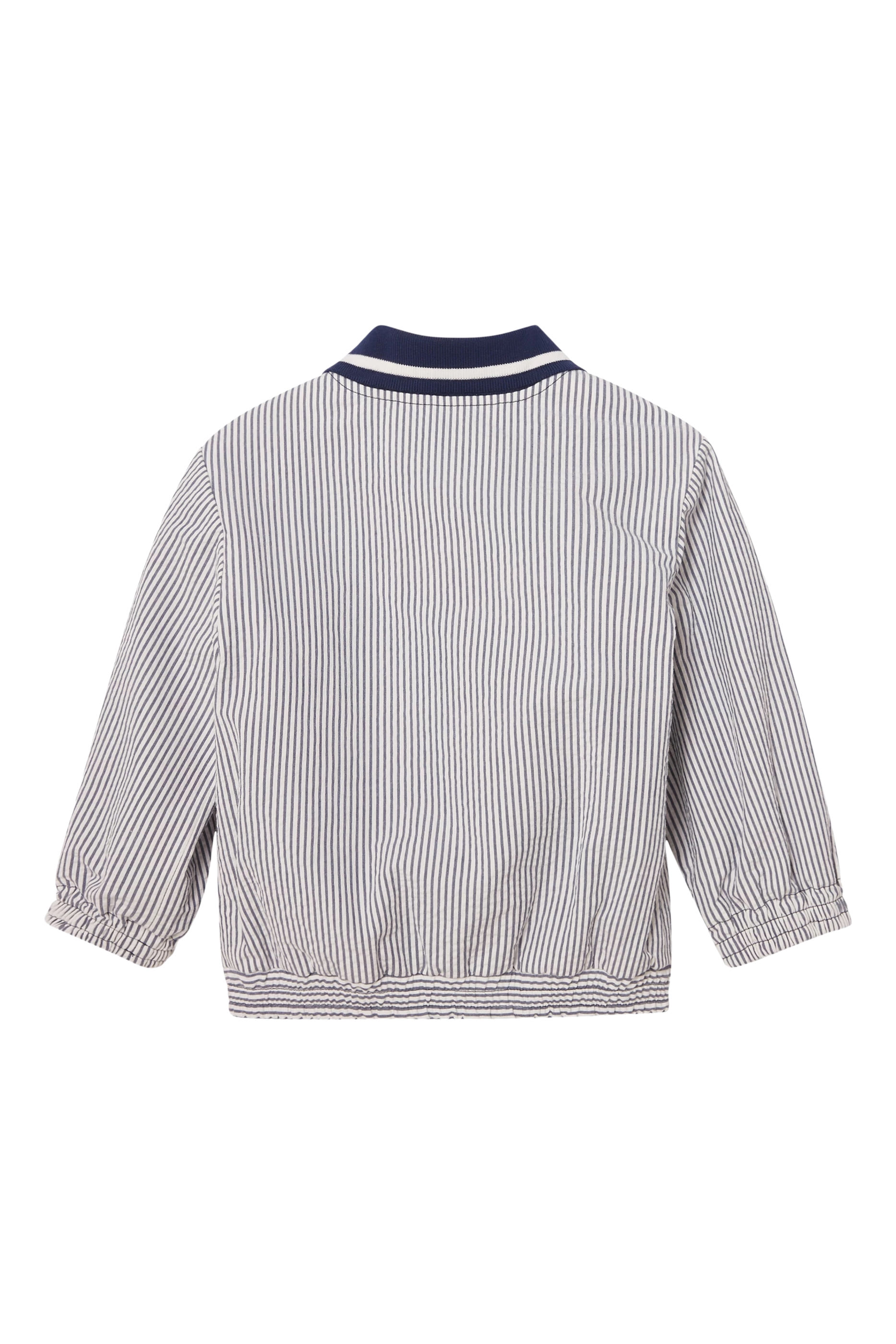 Kids Logo Striped Jacket