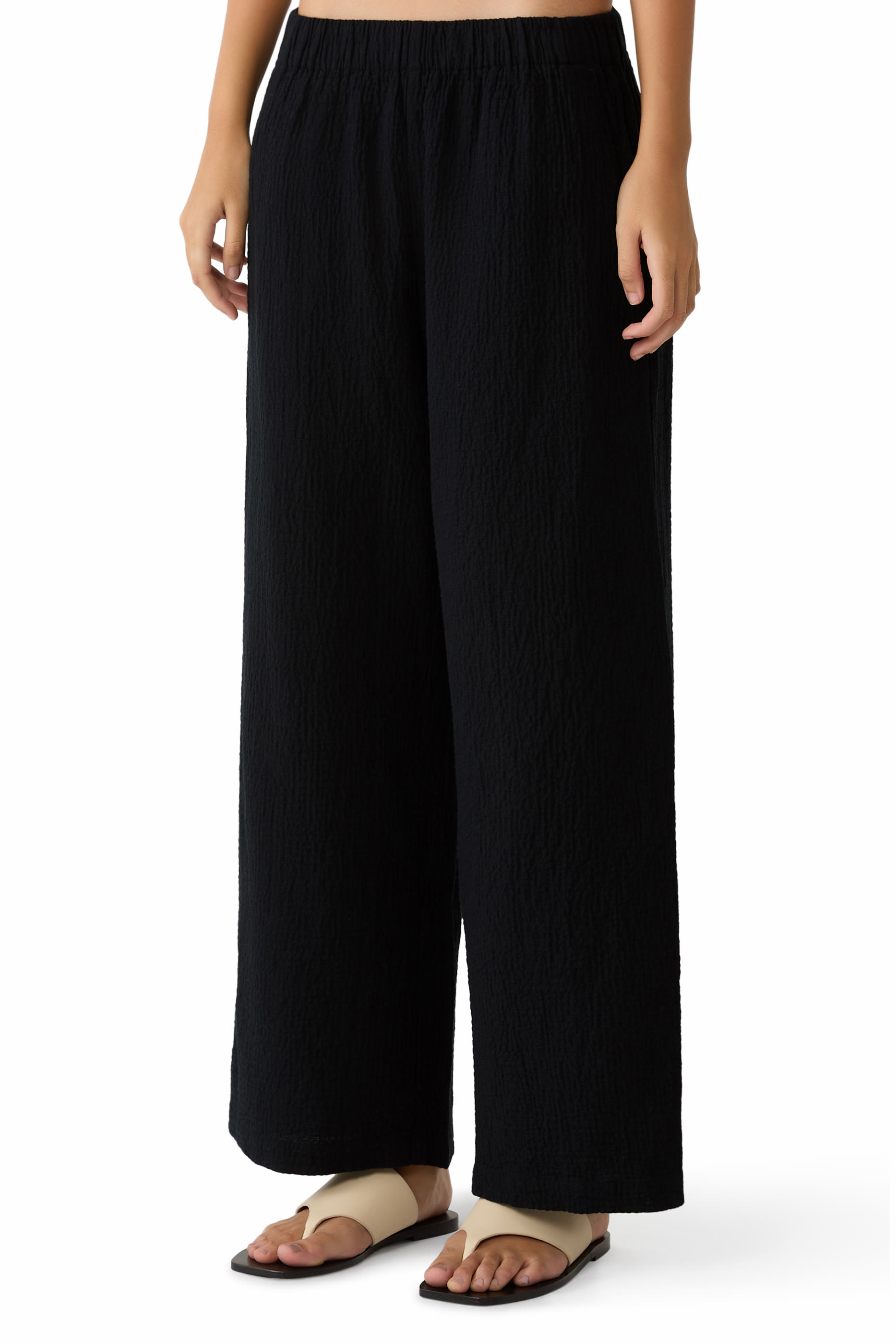 Organic Cotton Doubleweave Lantern Pant