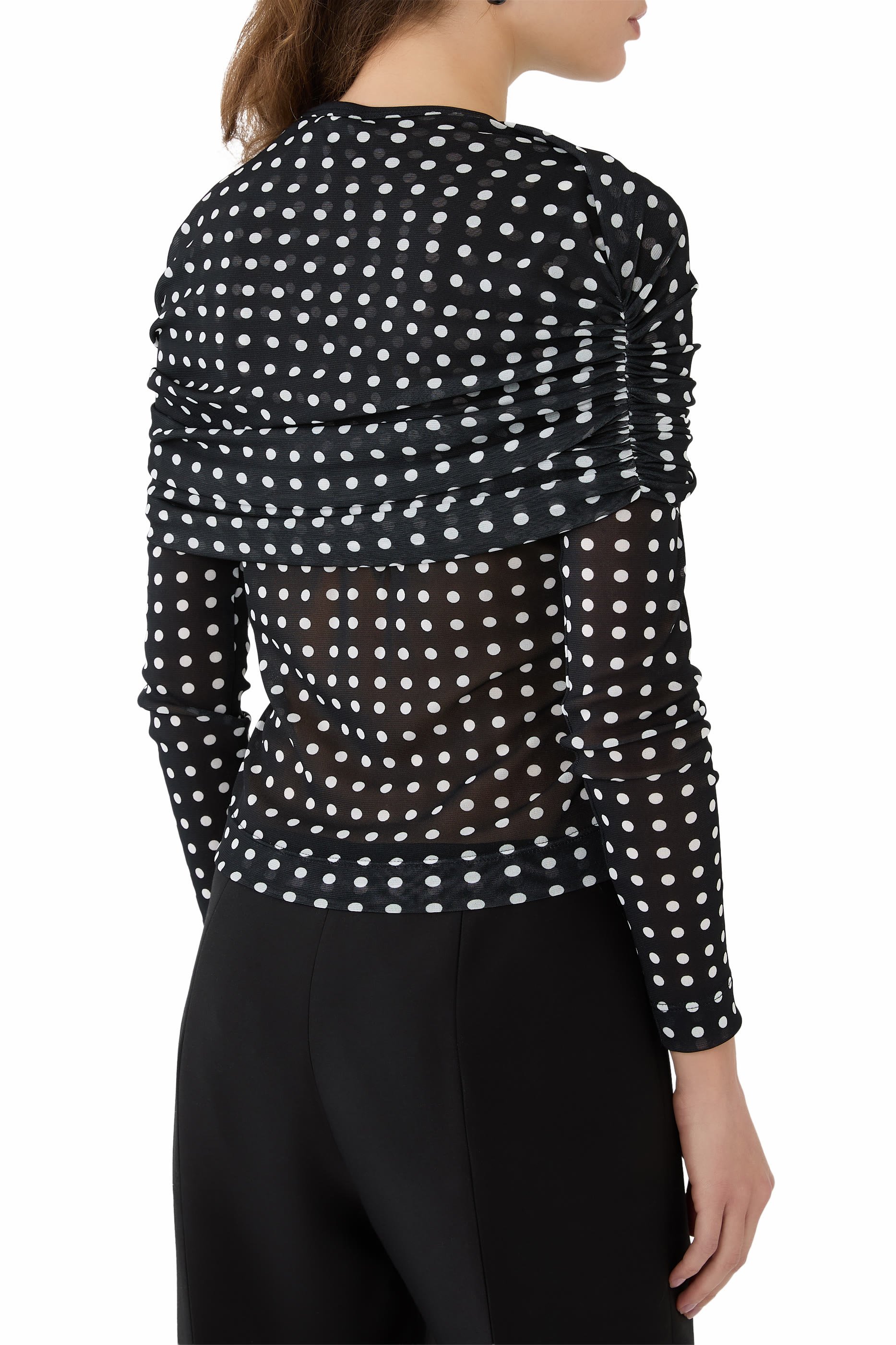  Recycled Nylon Long Sleeve Top 