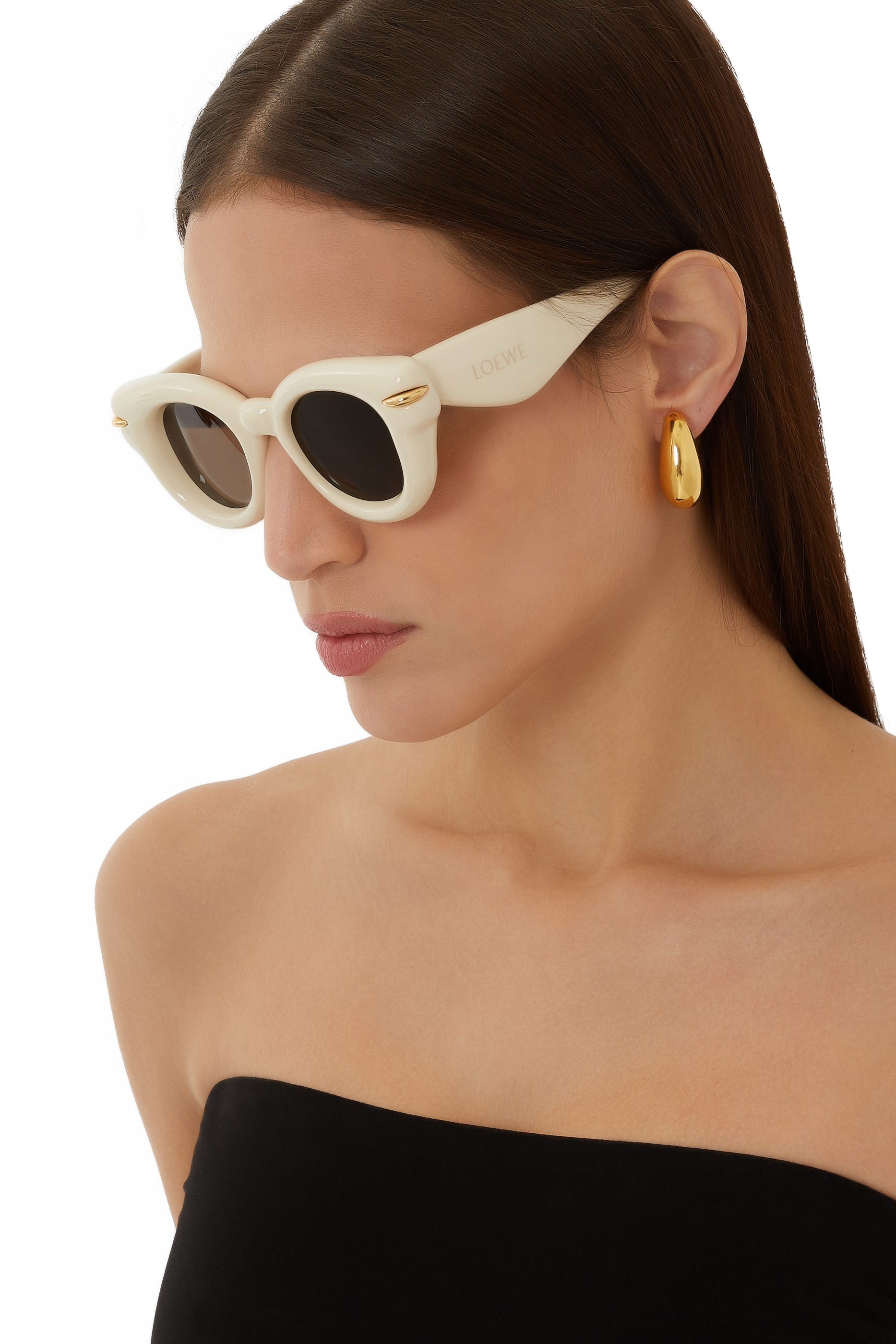 Inflated Round Sunglasses