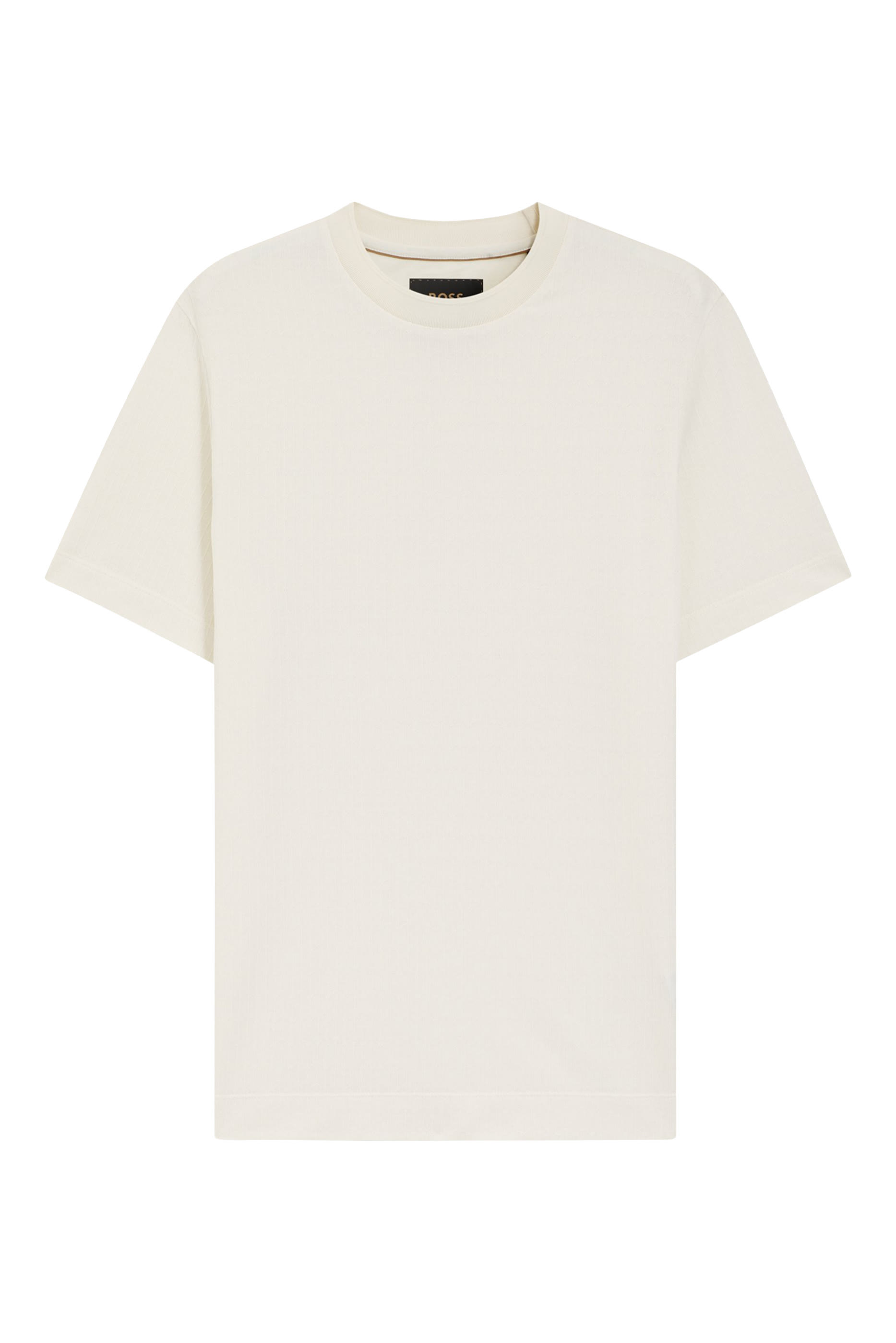 Geometric Jacquard T-Shirt