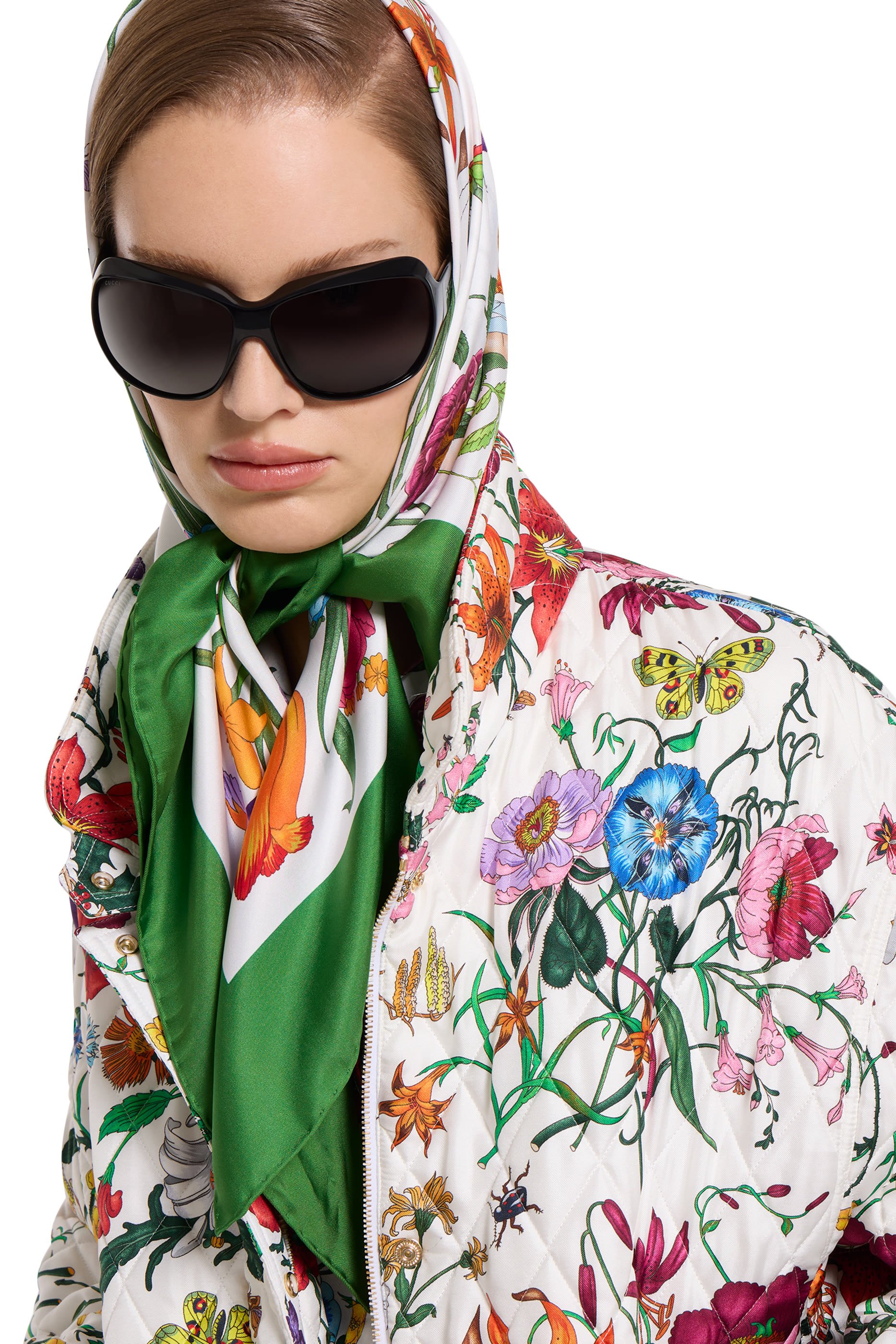  Printed Silk Carr&eacute; 