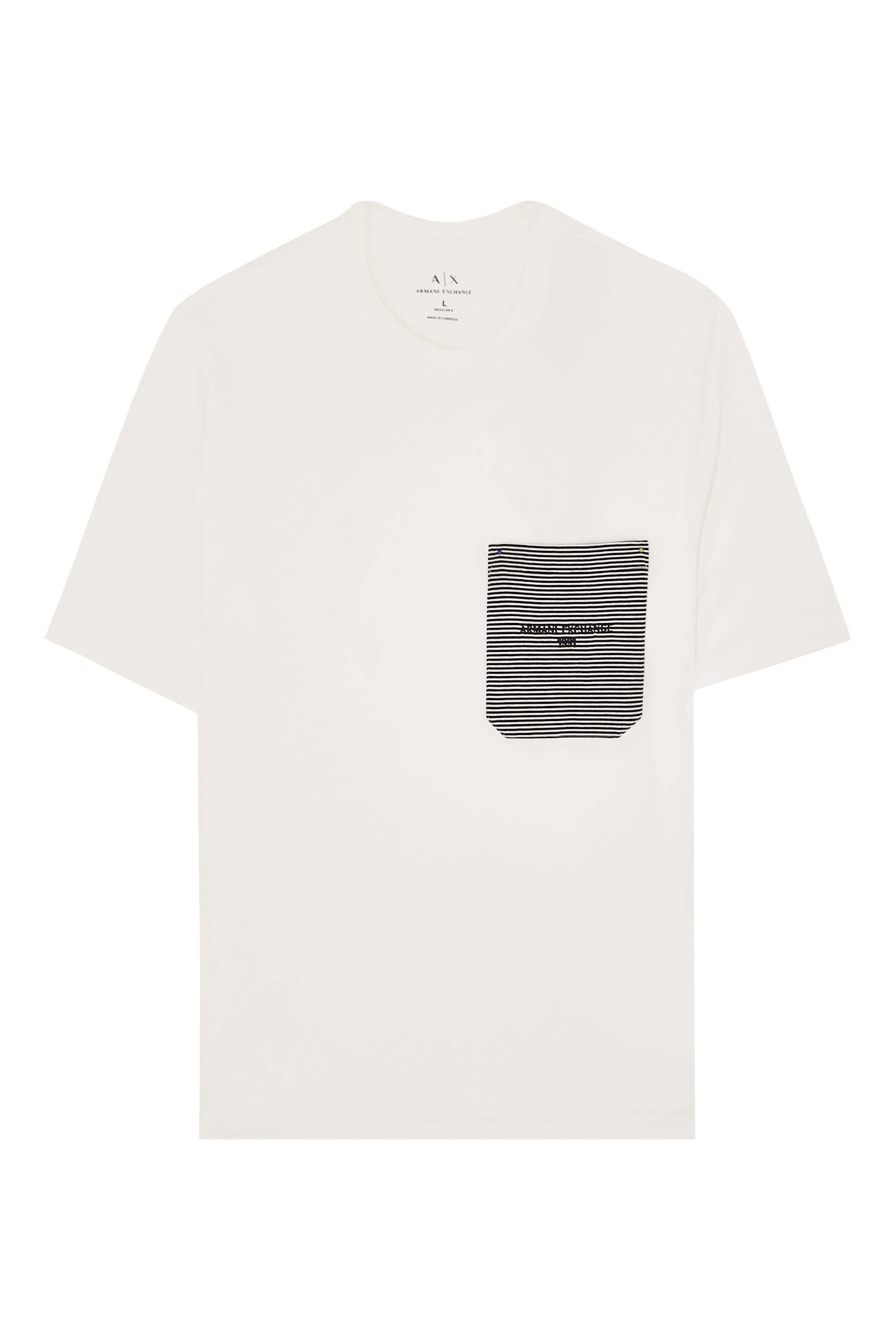 Logo Stripe Side Pocket T-Shirt