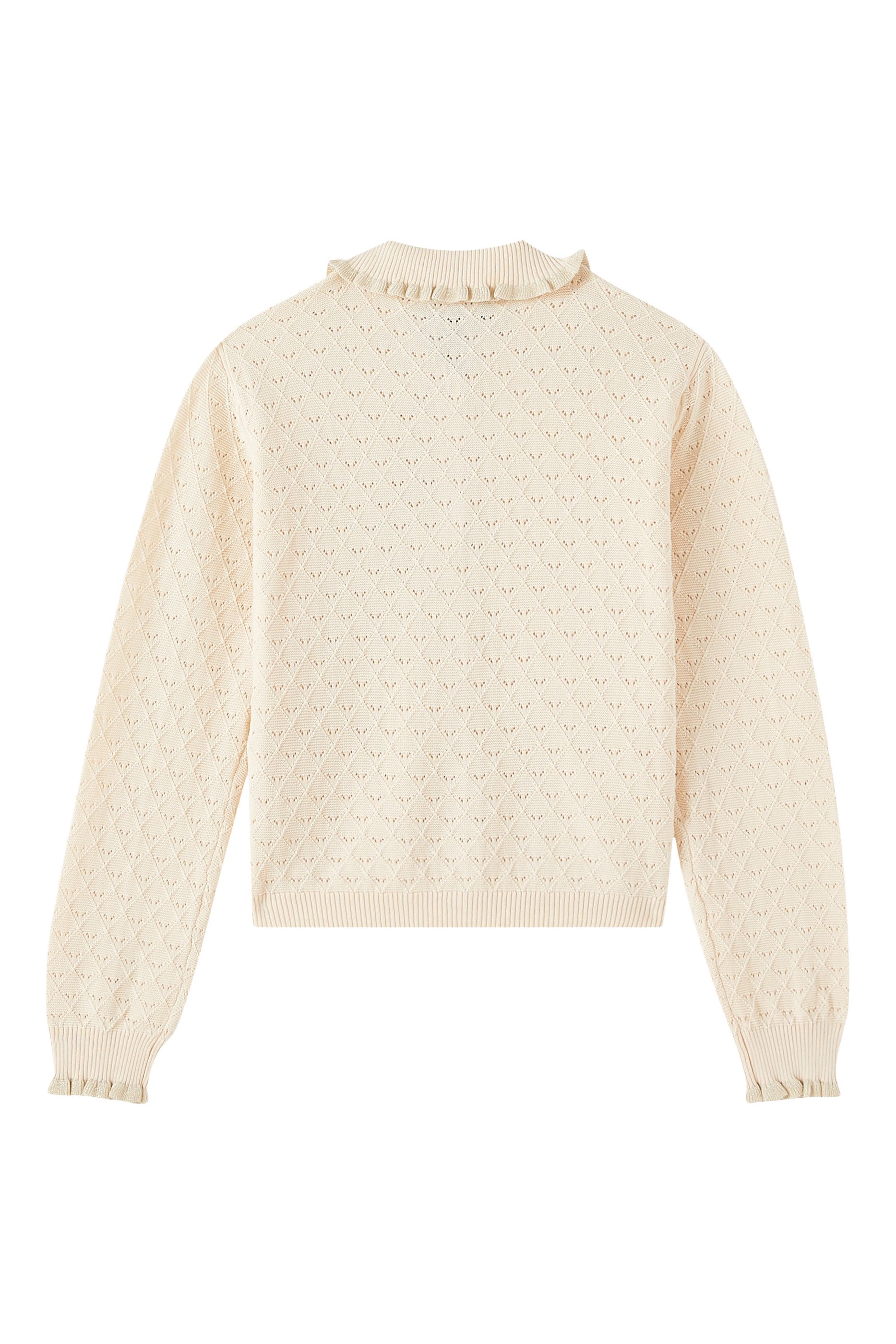 Kids Knitted Eagle Button-Down Sweater