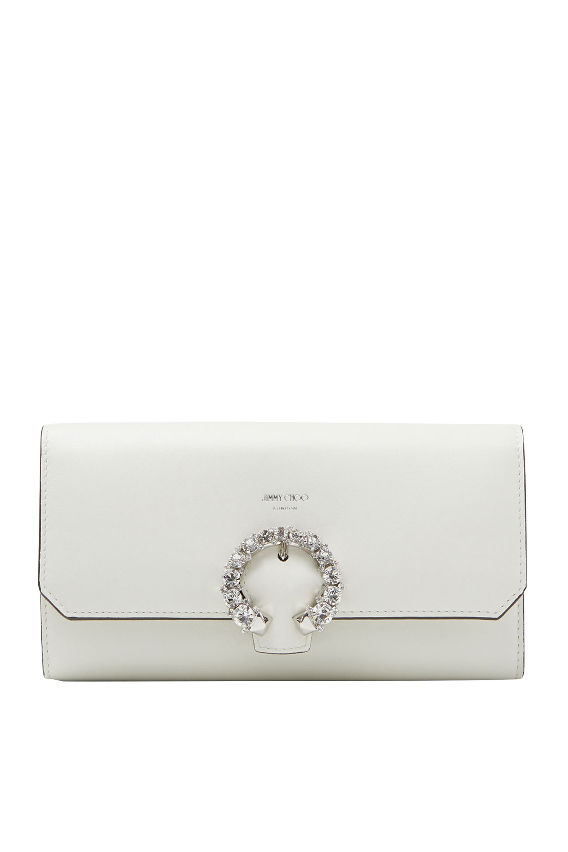 Buckled Wallet With Chain