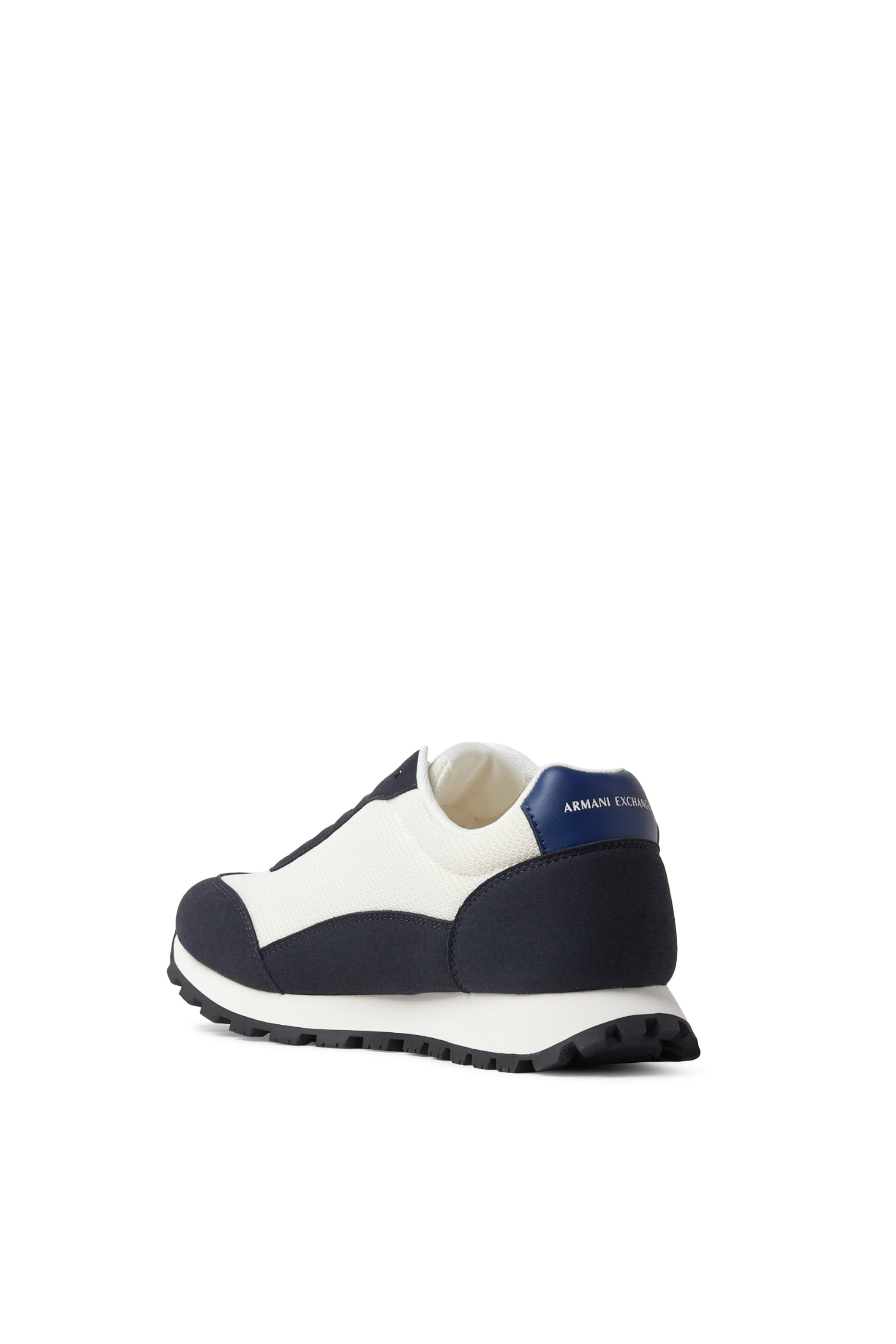Drop Side AX Logo Low-Top Sneakers