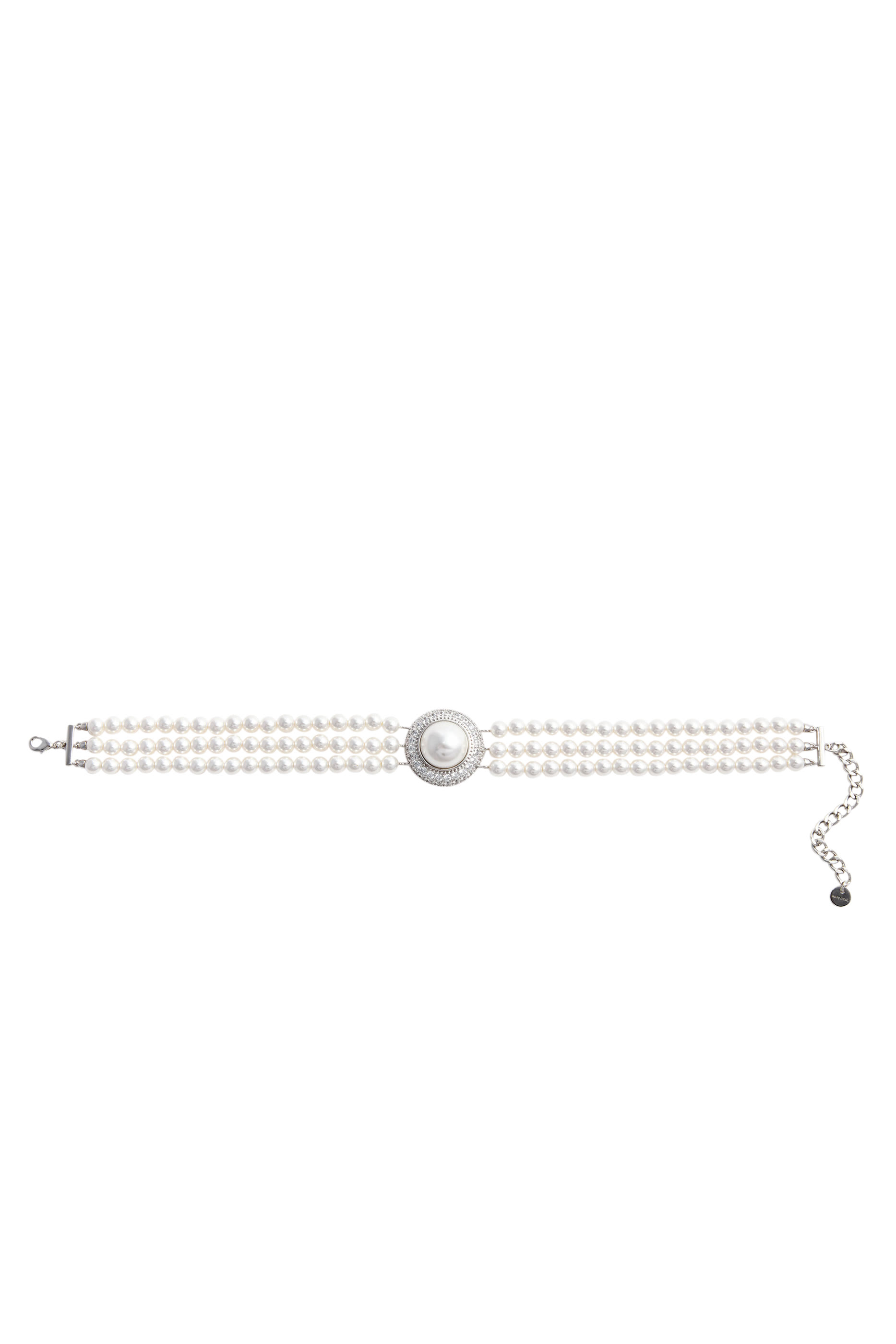 Small Crystal Pearl Choker