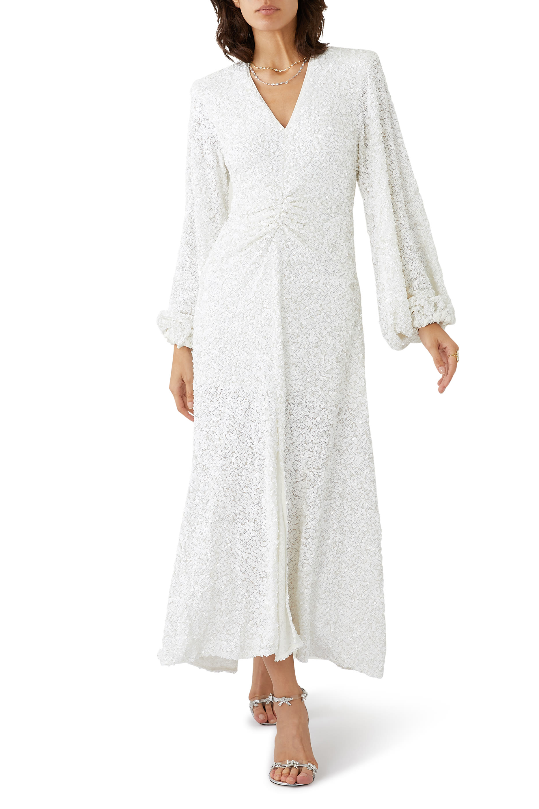 Sirin Sequined Midi Dress