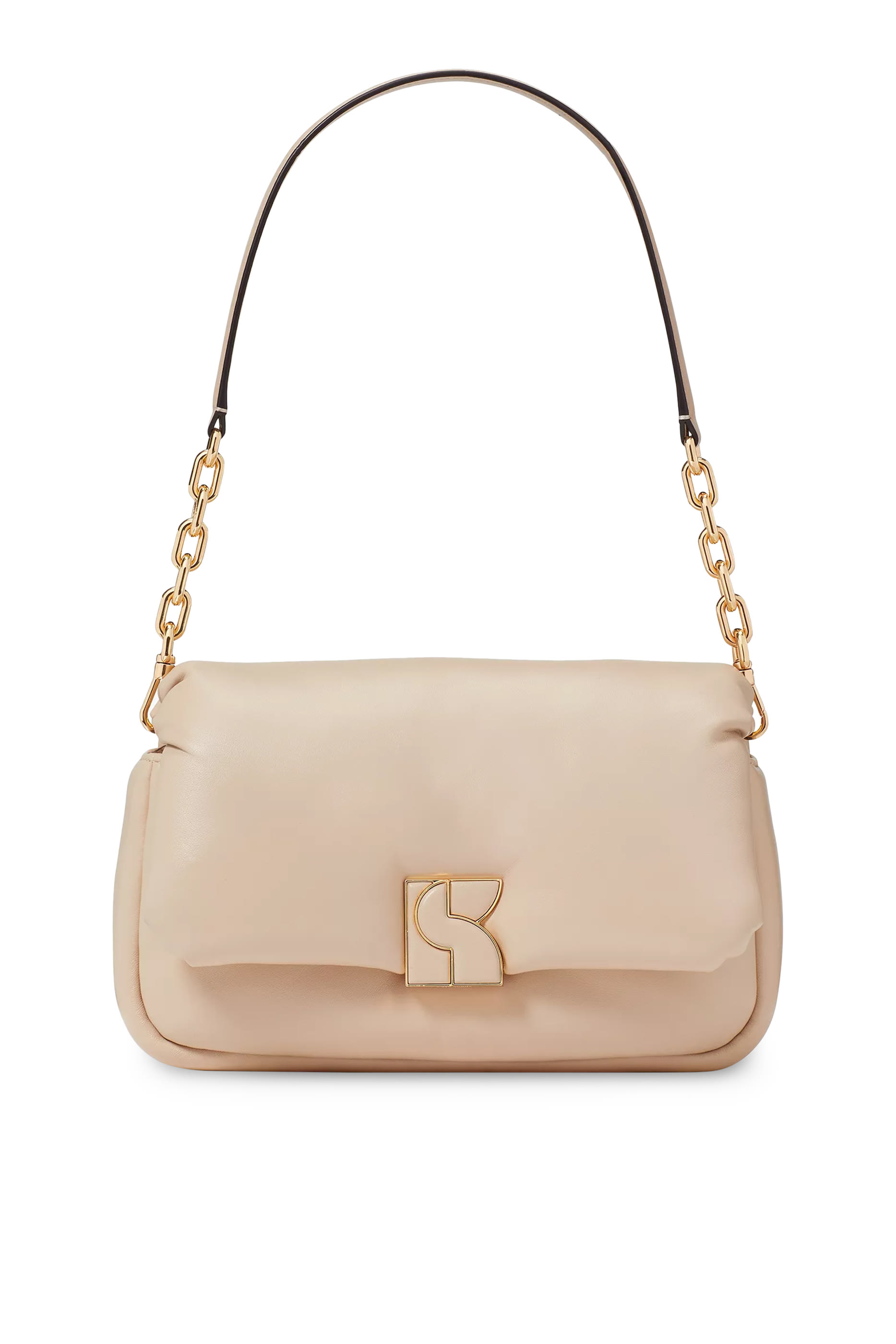 Dakota Puffy Leather Crossbody Bag