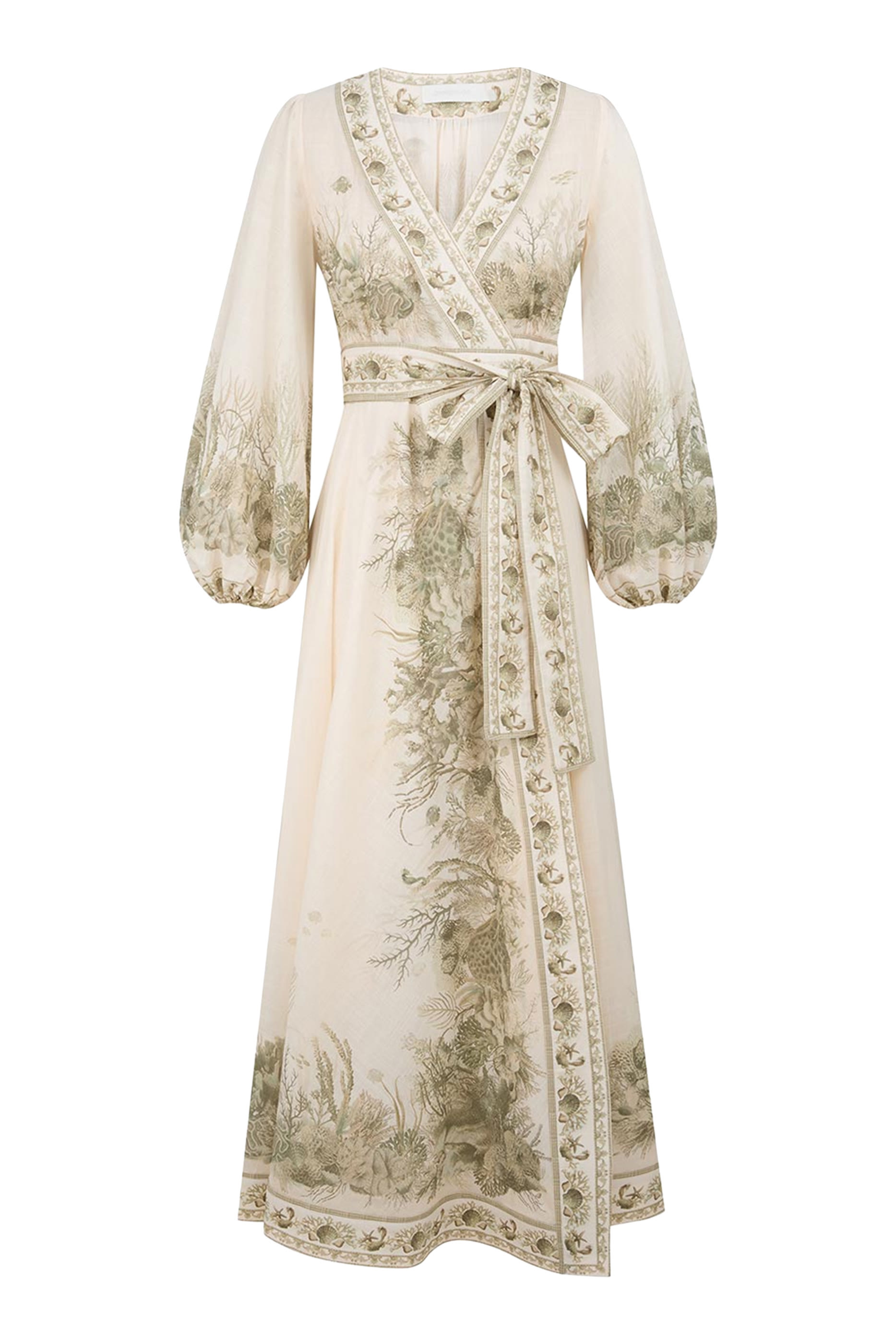 Wanderlust Wrap Midi Dress