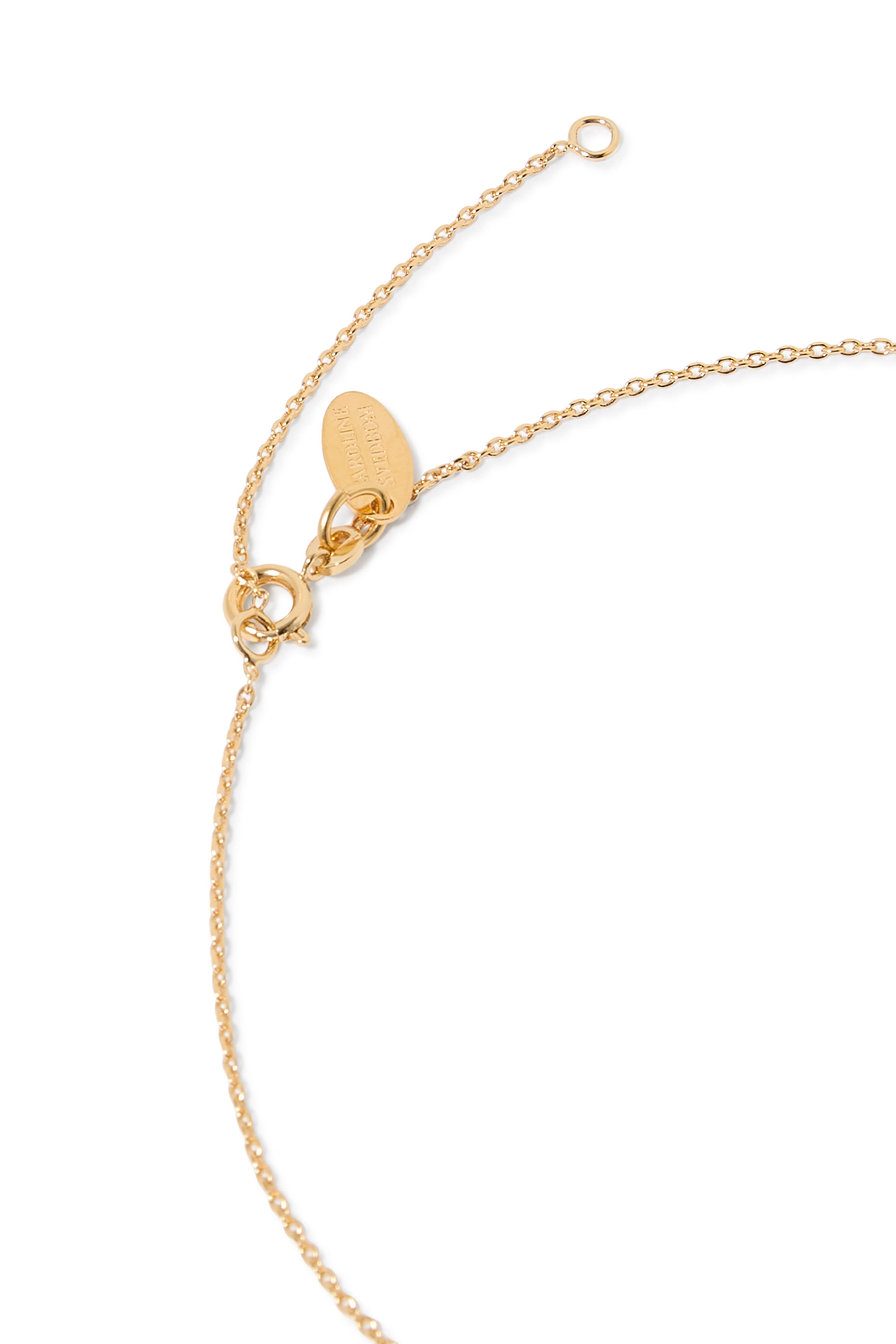 Shell Pearl Necklace, 18K Gold Plating & Pearl