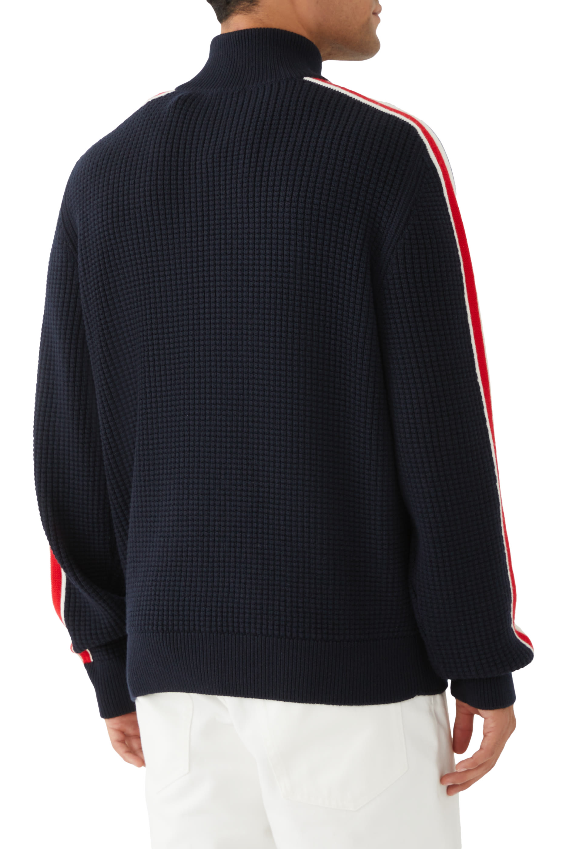 x Palm Angels Wool Zip-Up Sweatshirt