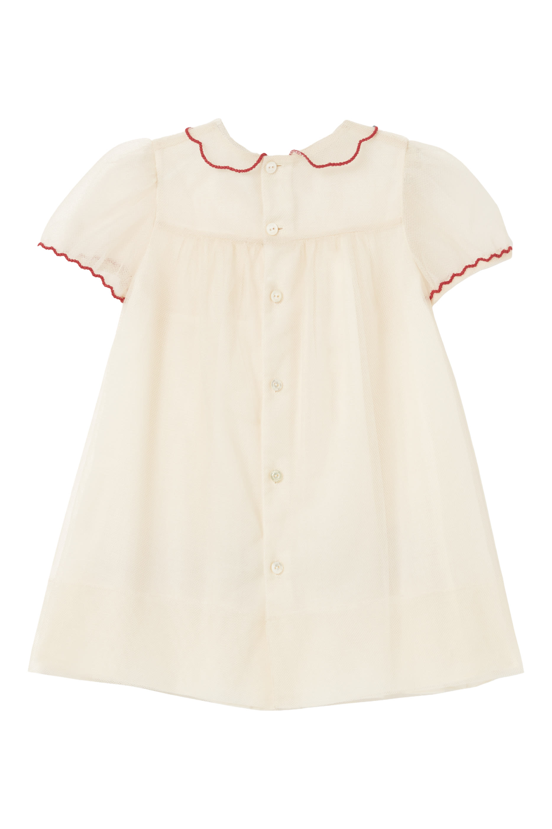 Kids  Tulle Dress with Embroidery 