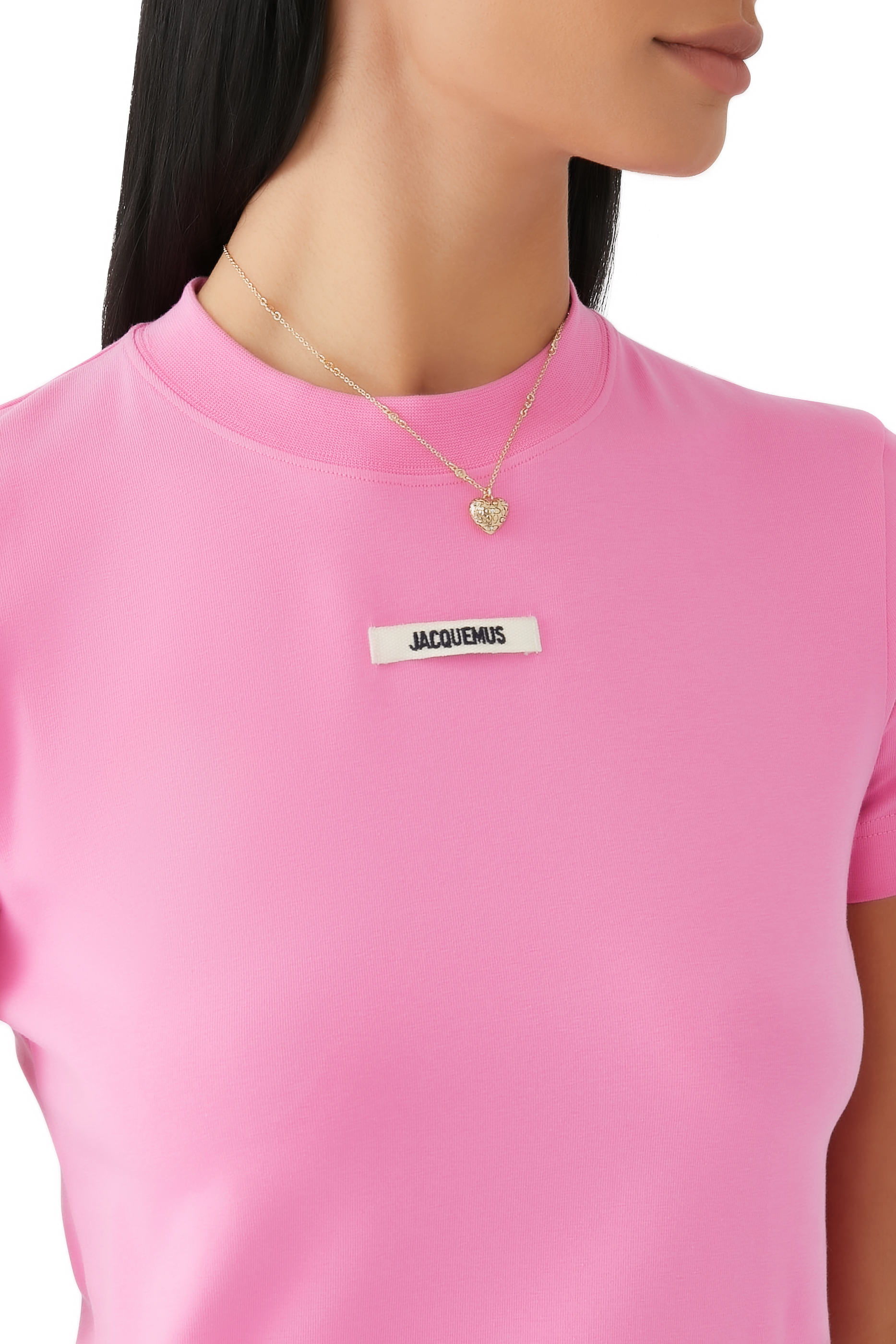 Signature Quilted Heart Locket Necklace