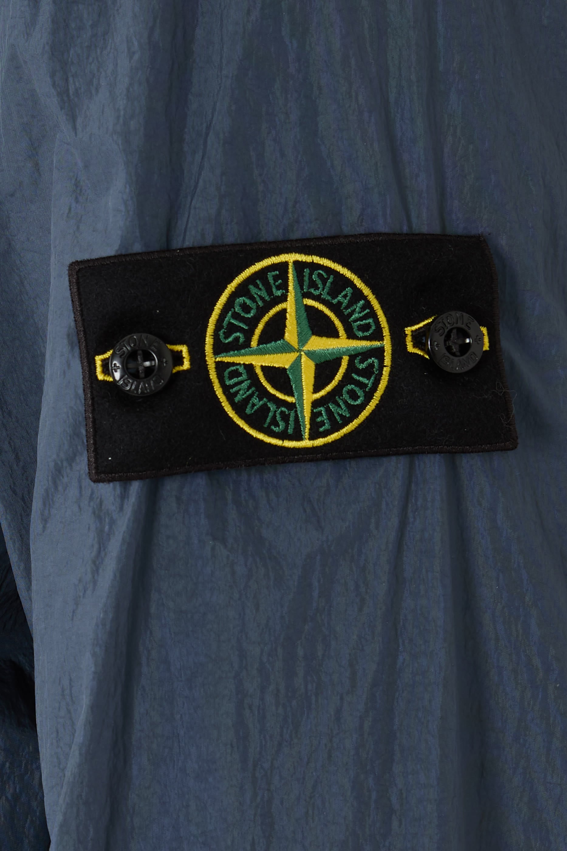 Logo Patch Stand Collar Jacket