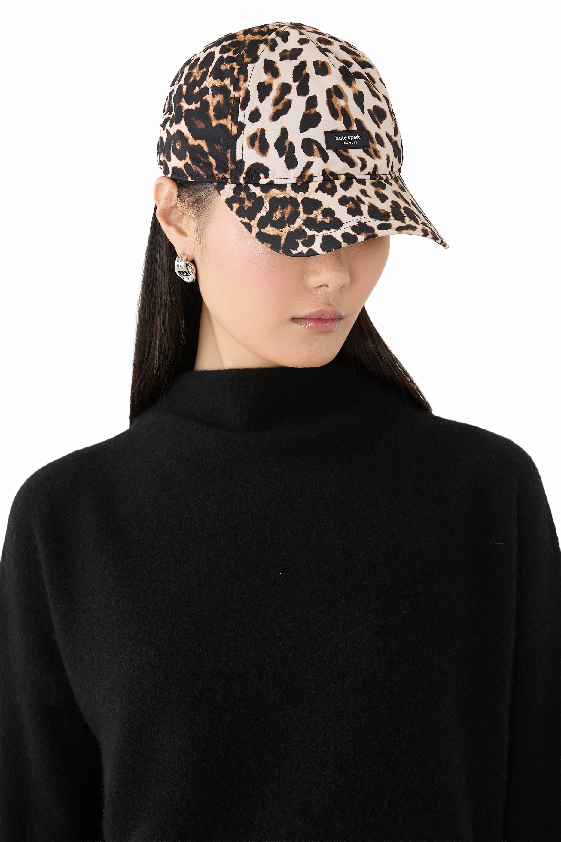 Downtown Leopard Nylon Hat