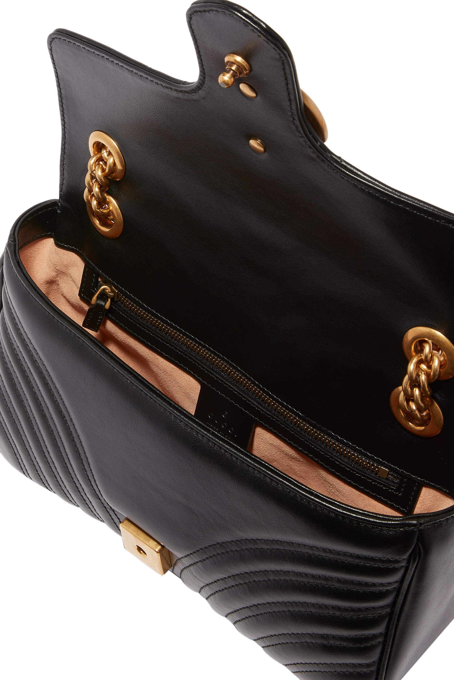 GG Marmont Small Matelass&eacute; Shoulder Bag