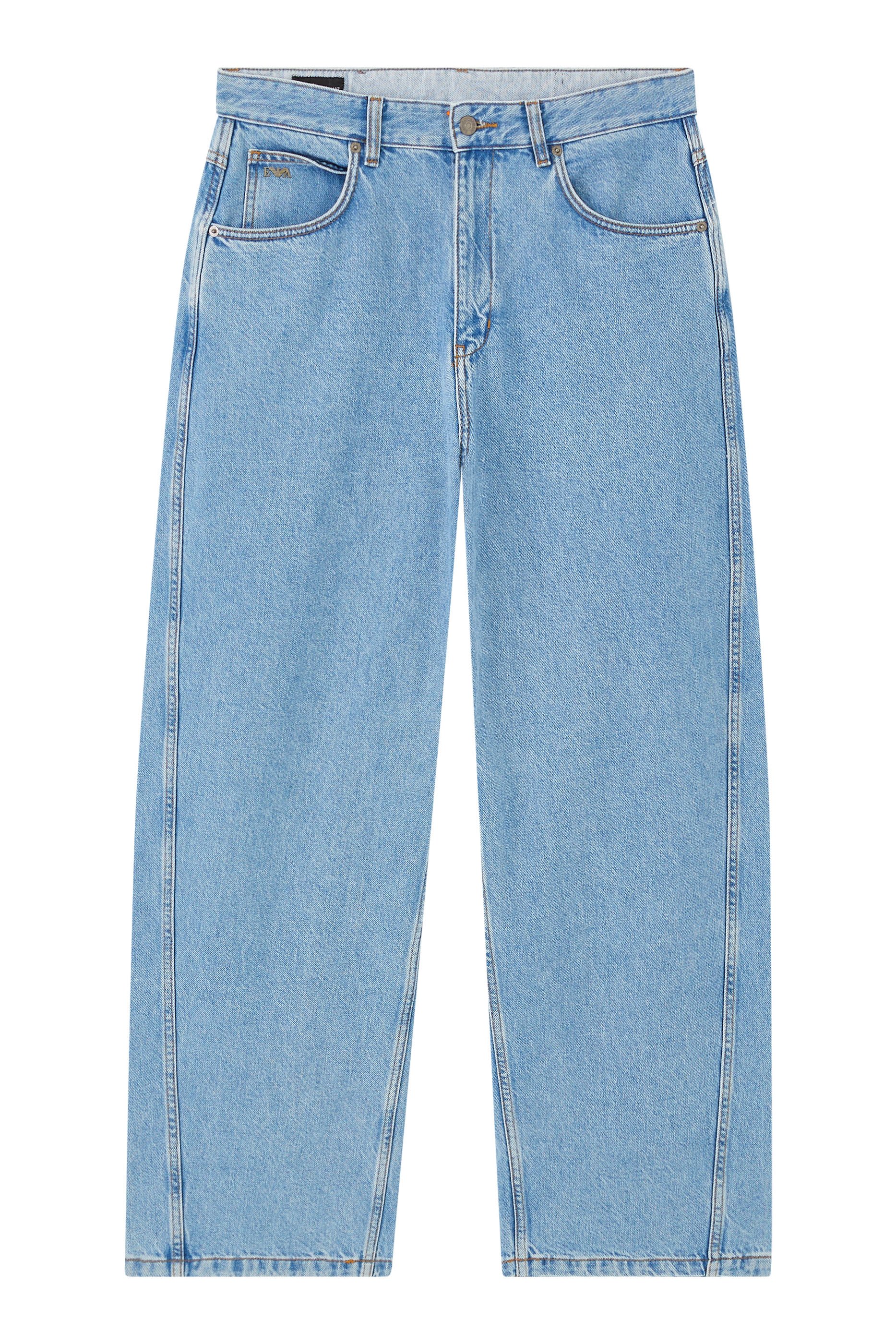 Loose-Fit Denim Jeans