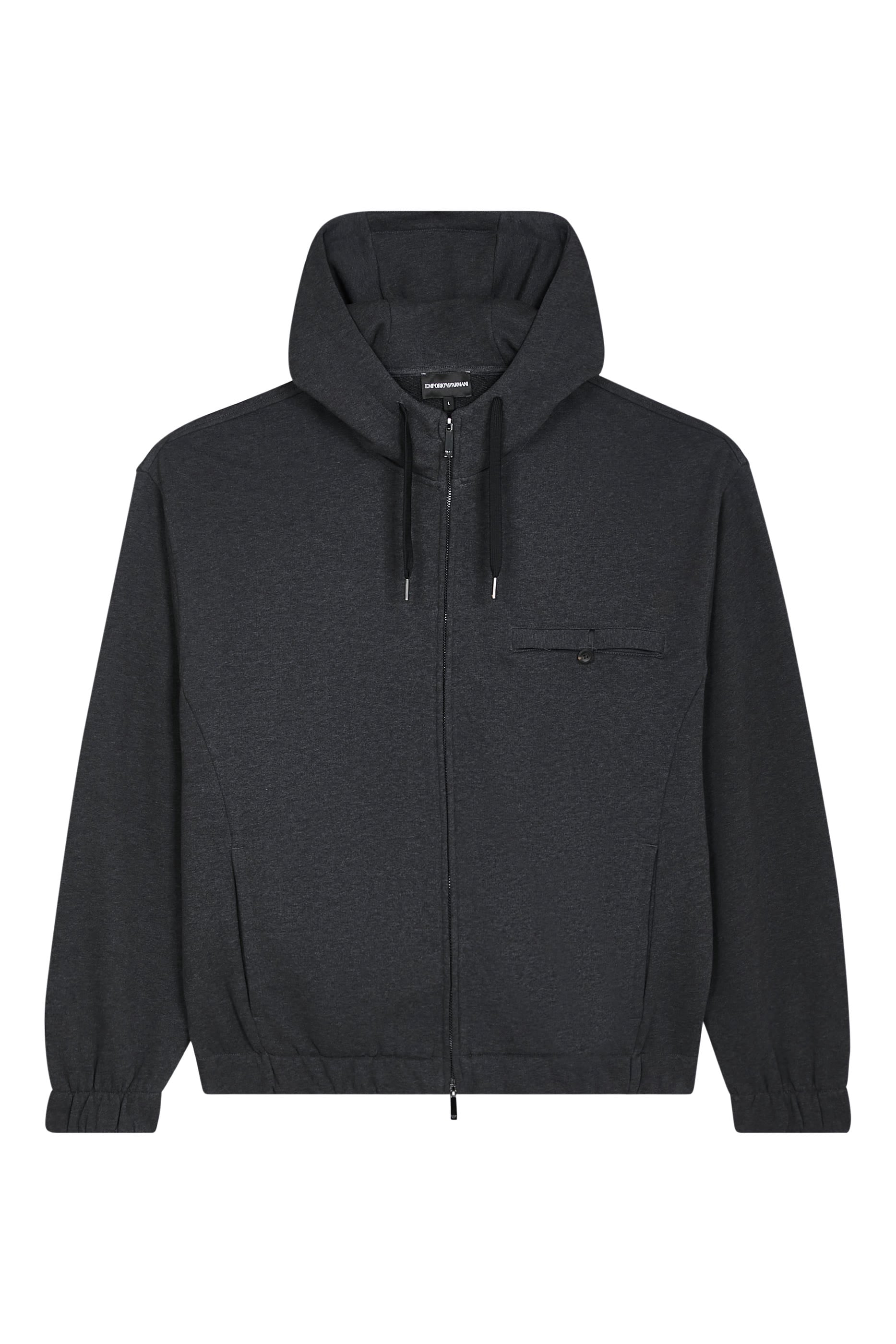 EA Text Back Detail Hooded Sweatshirt