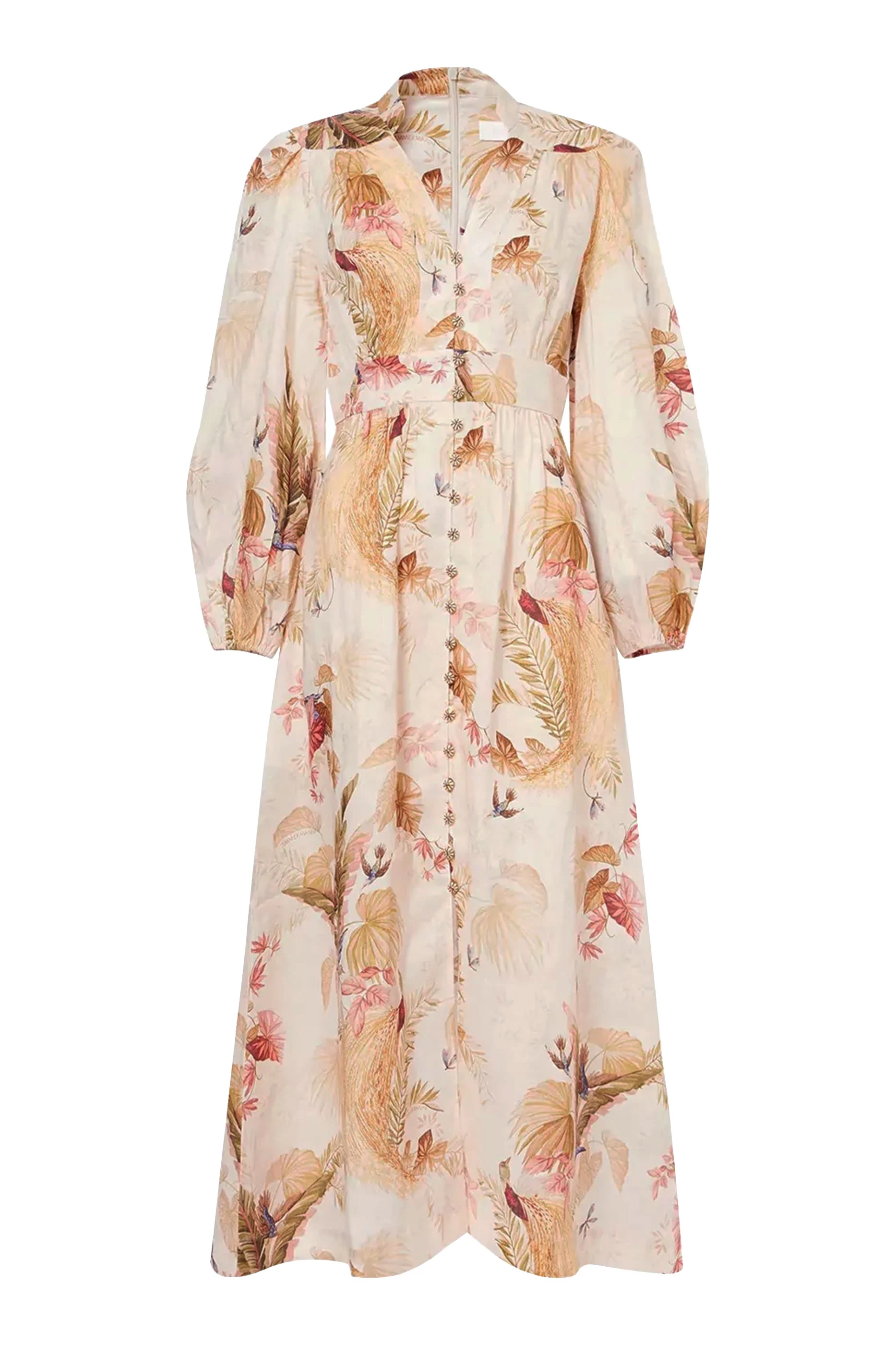 Ascension Plunge Midi Dress