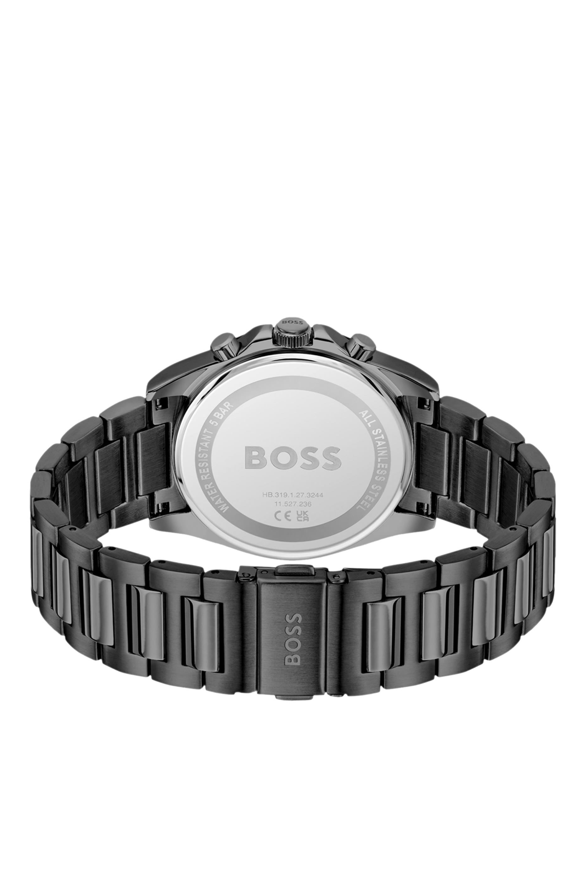 Strike Grey-Plated Chronograph Watch