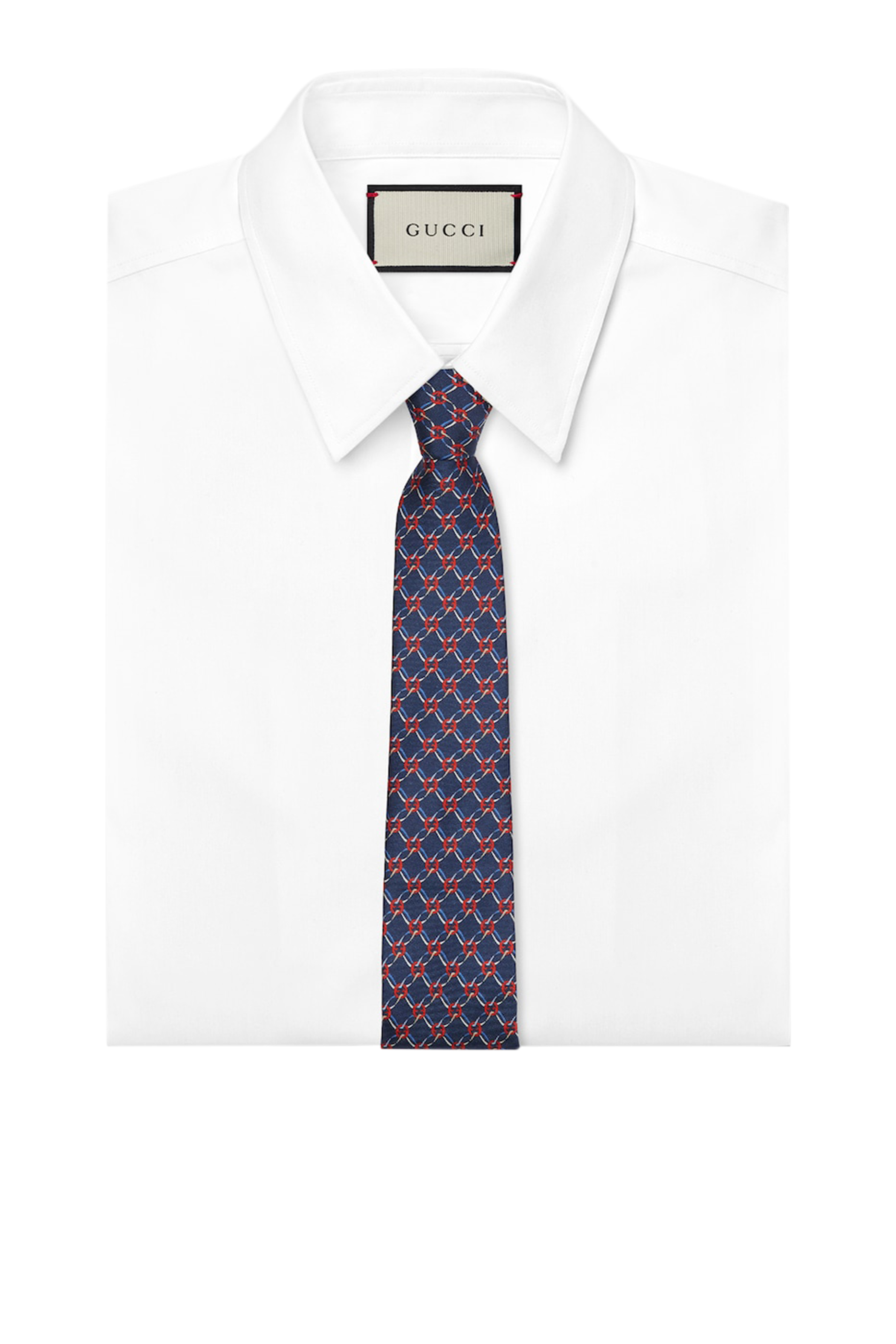 Interlocking G Silk Tie