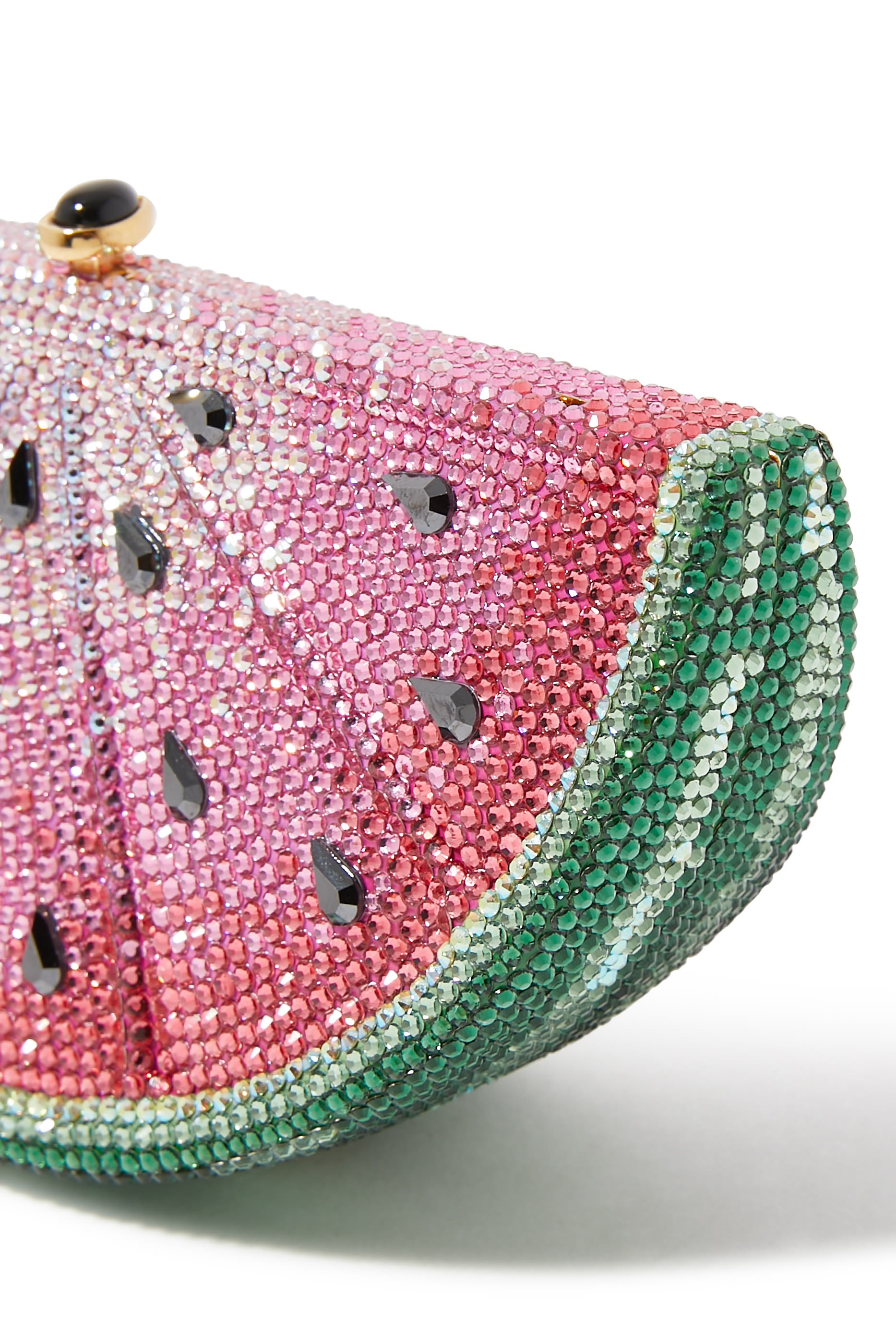 Watermelon Slice Crystal Clutch Bag