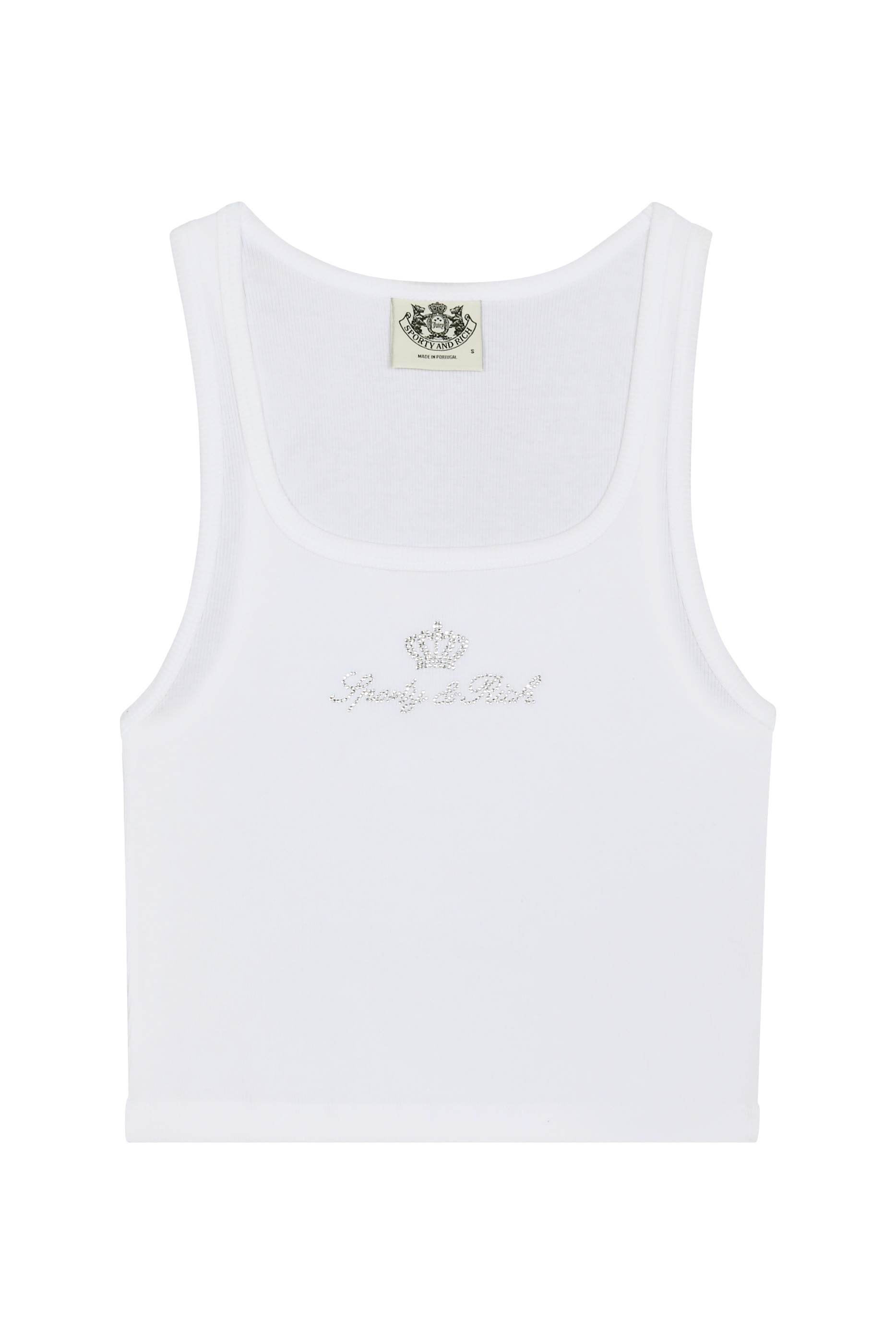 Juicy Crown Ribbed Tank Top