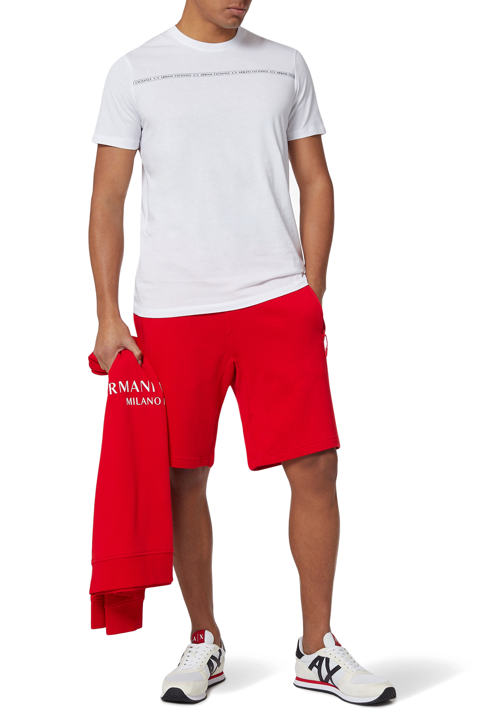 Logo Cotton Bermuda Shorts