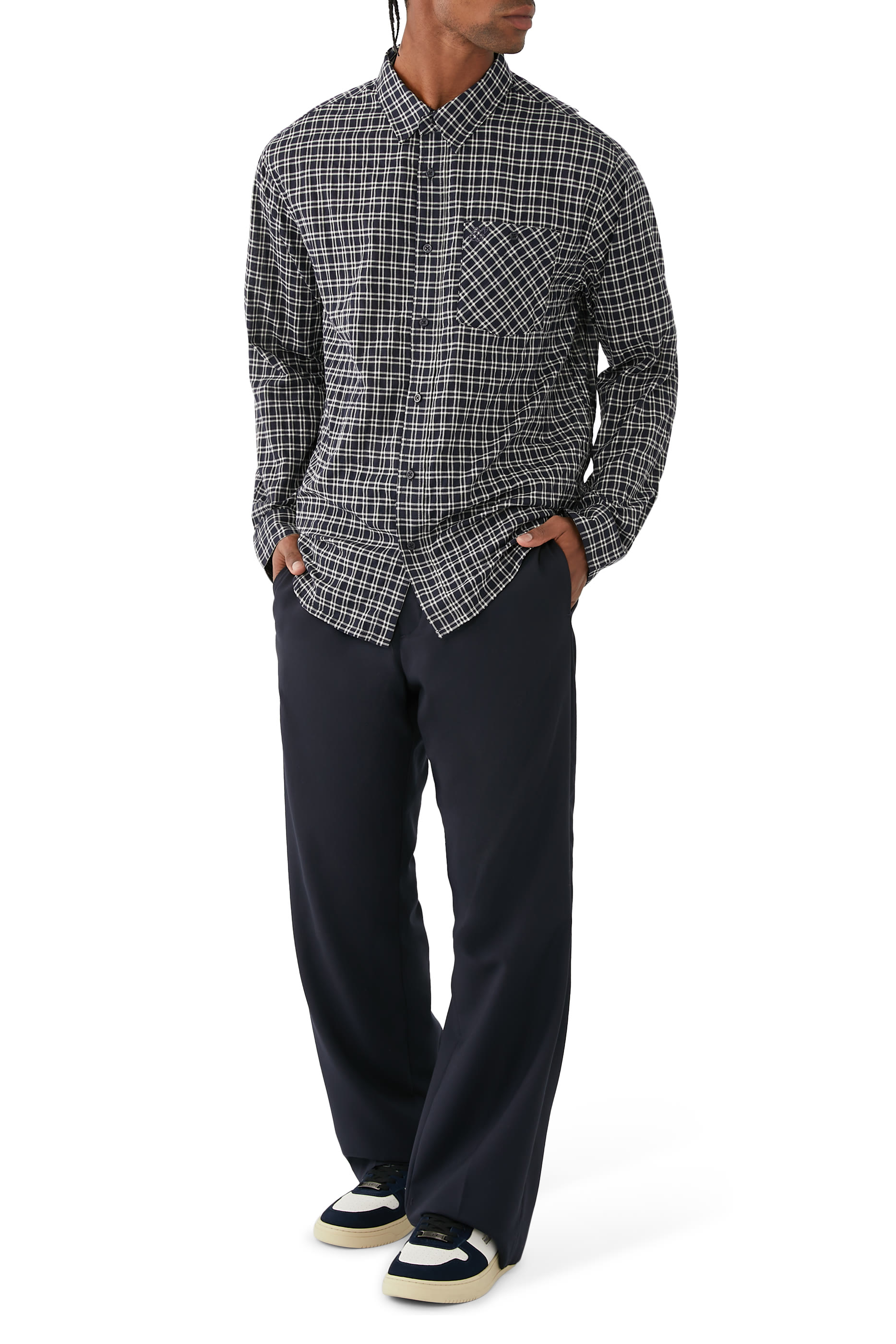 Luis Check Long Sleeves Shirt