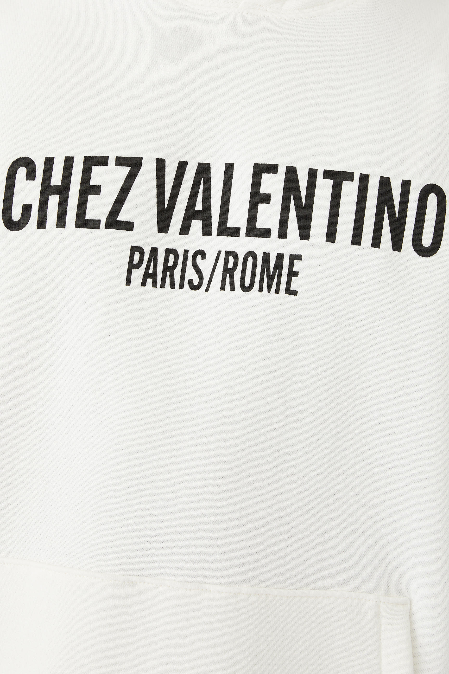 Chez Valentino Print Hoodie