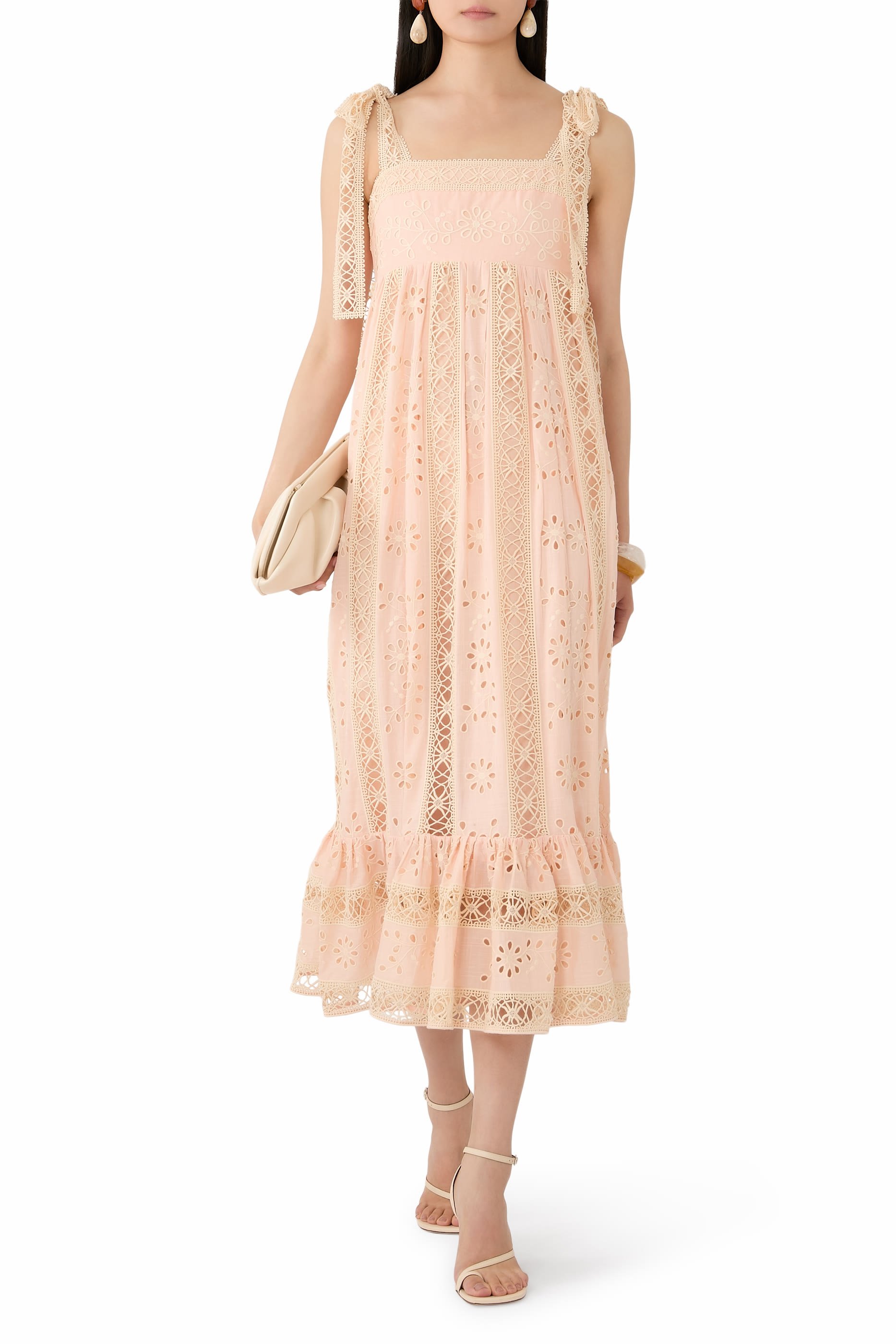  Awaken Textured Stripe Maxi Dress