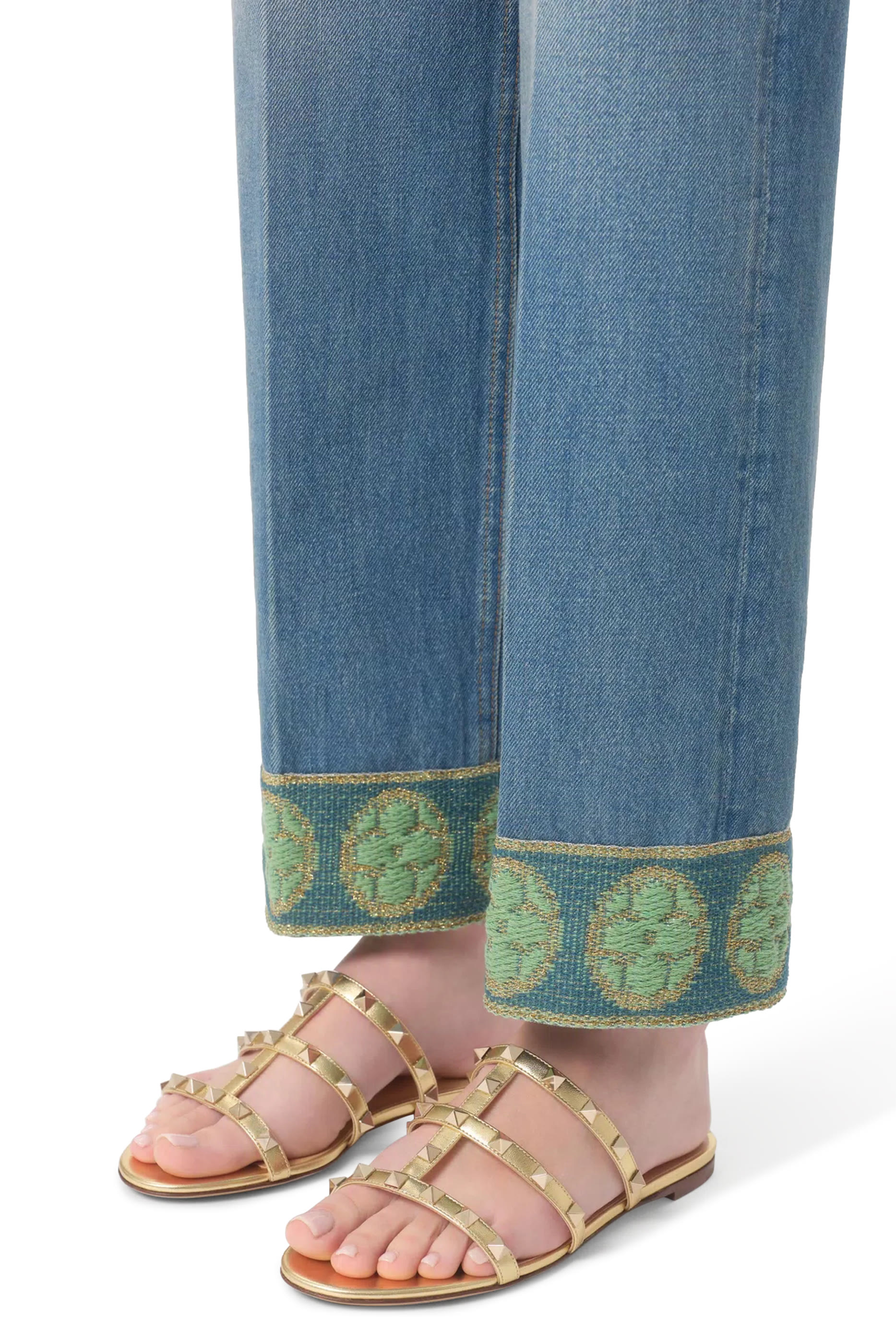 Rockstud Flat Slide Sandals