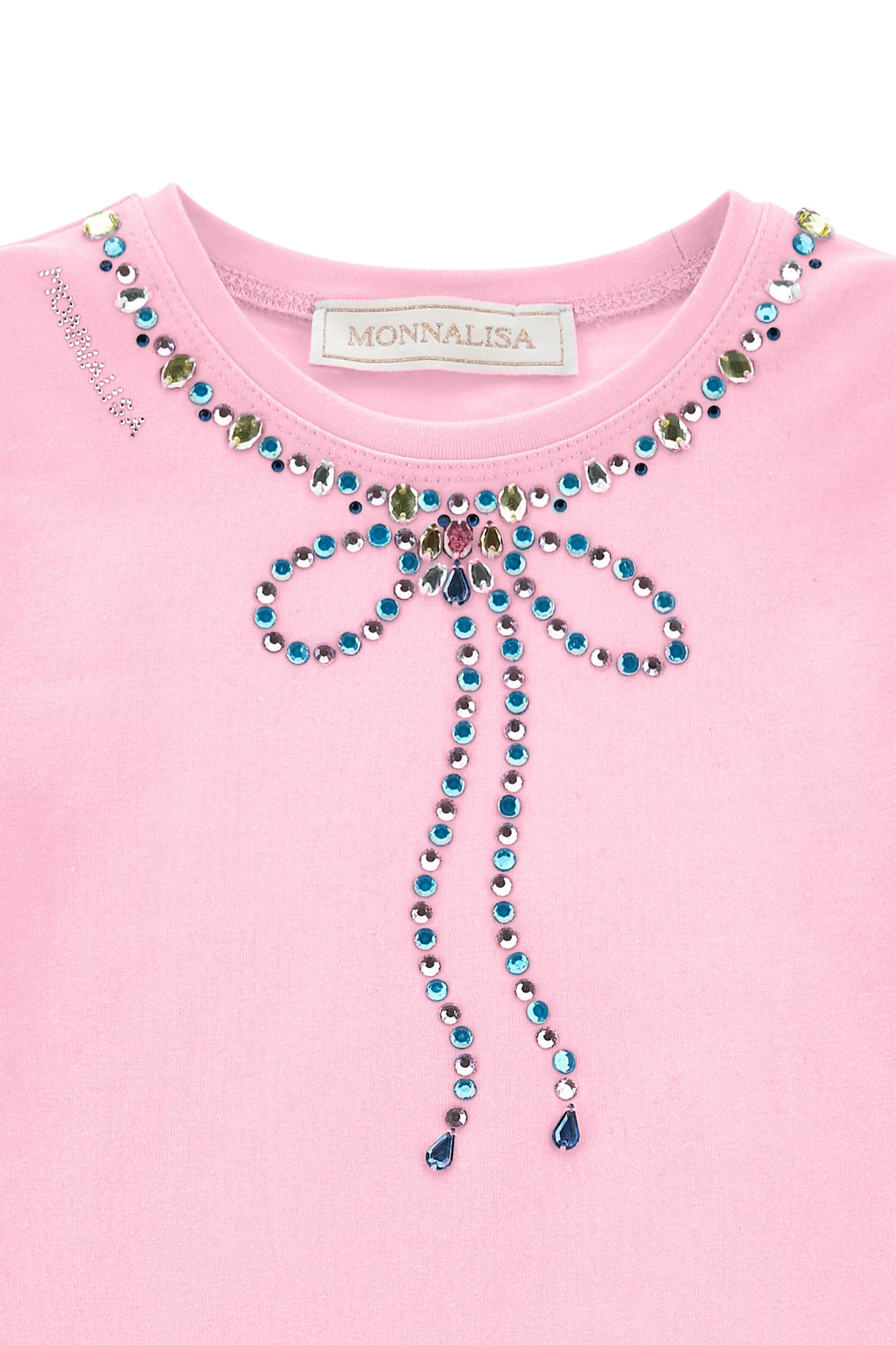 Kids  Jewel Bow Jersey T-Shirt