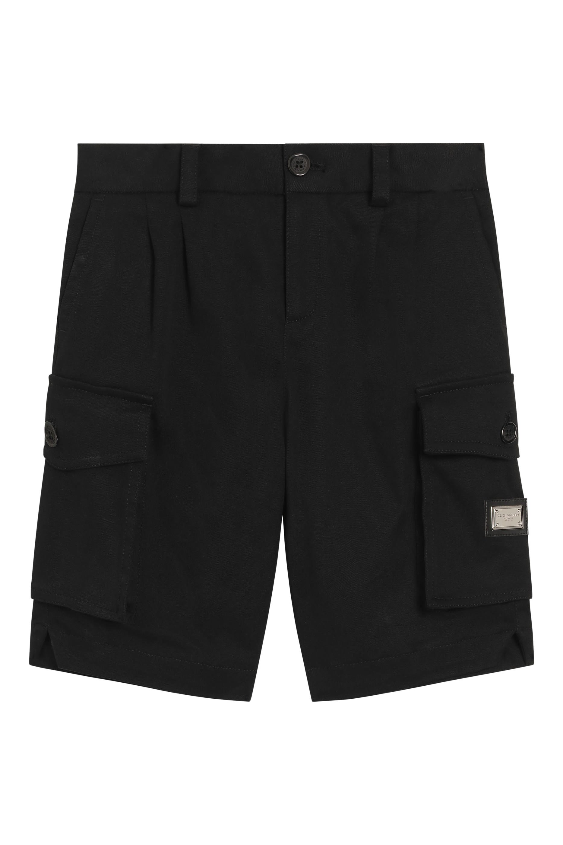 Kids Logo Tag Gabardine Shorts