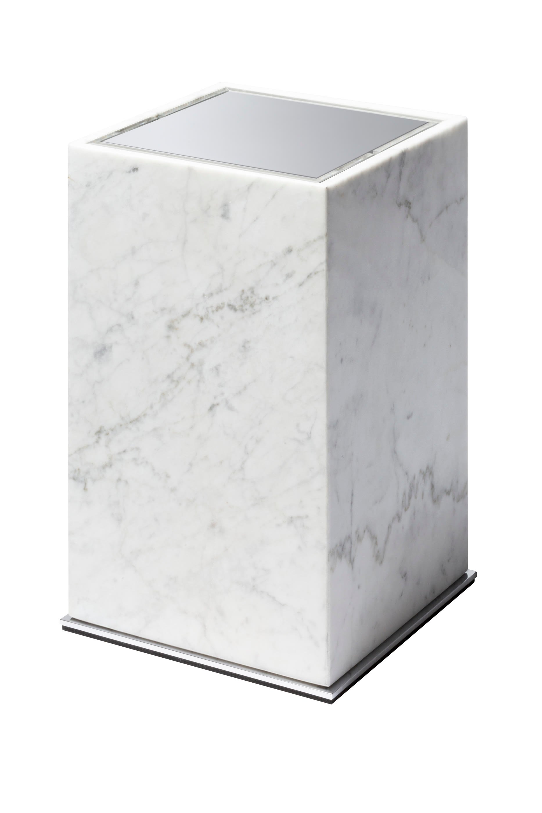 Positano Marble Waste Basket