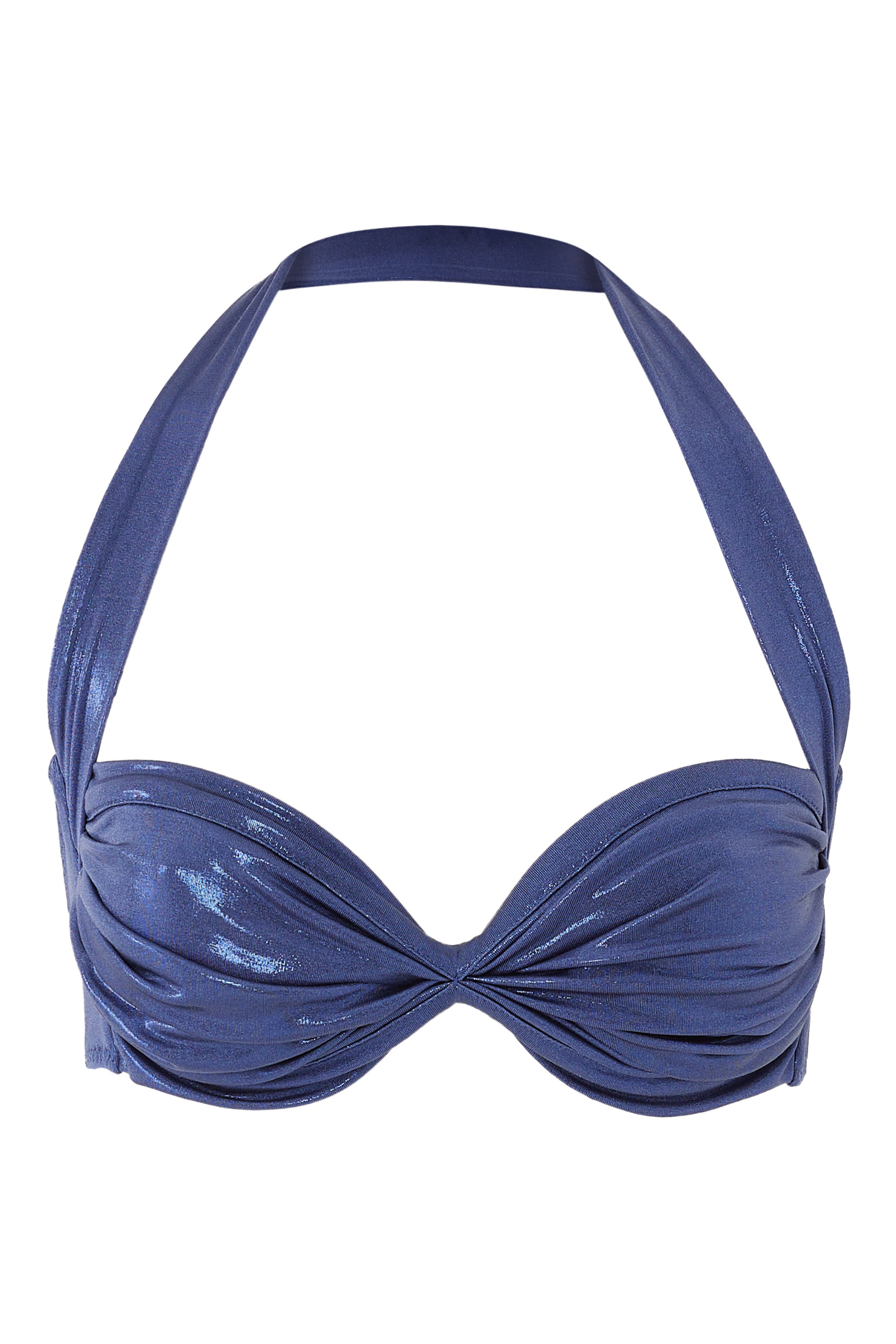 Lamé Bill Bikini Top