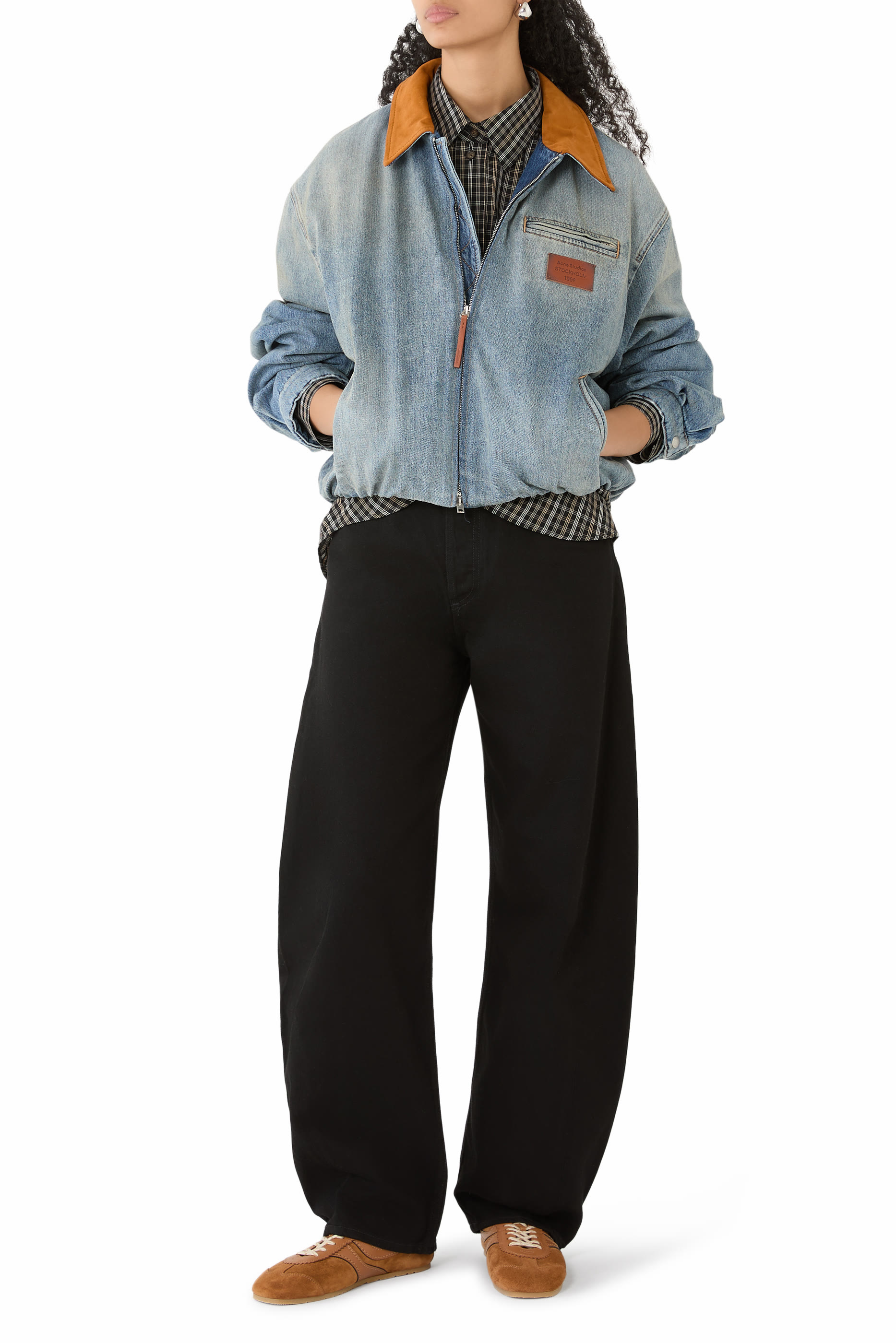  Denim Bomber Blouson