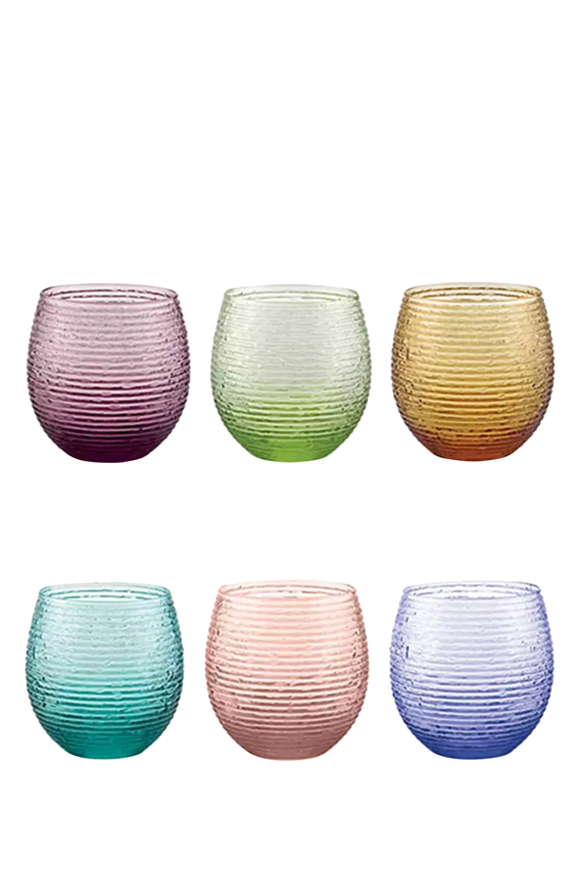 Assorted Tumbler, Set of 6