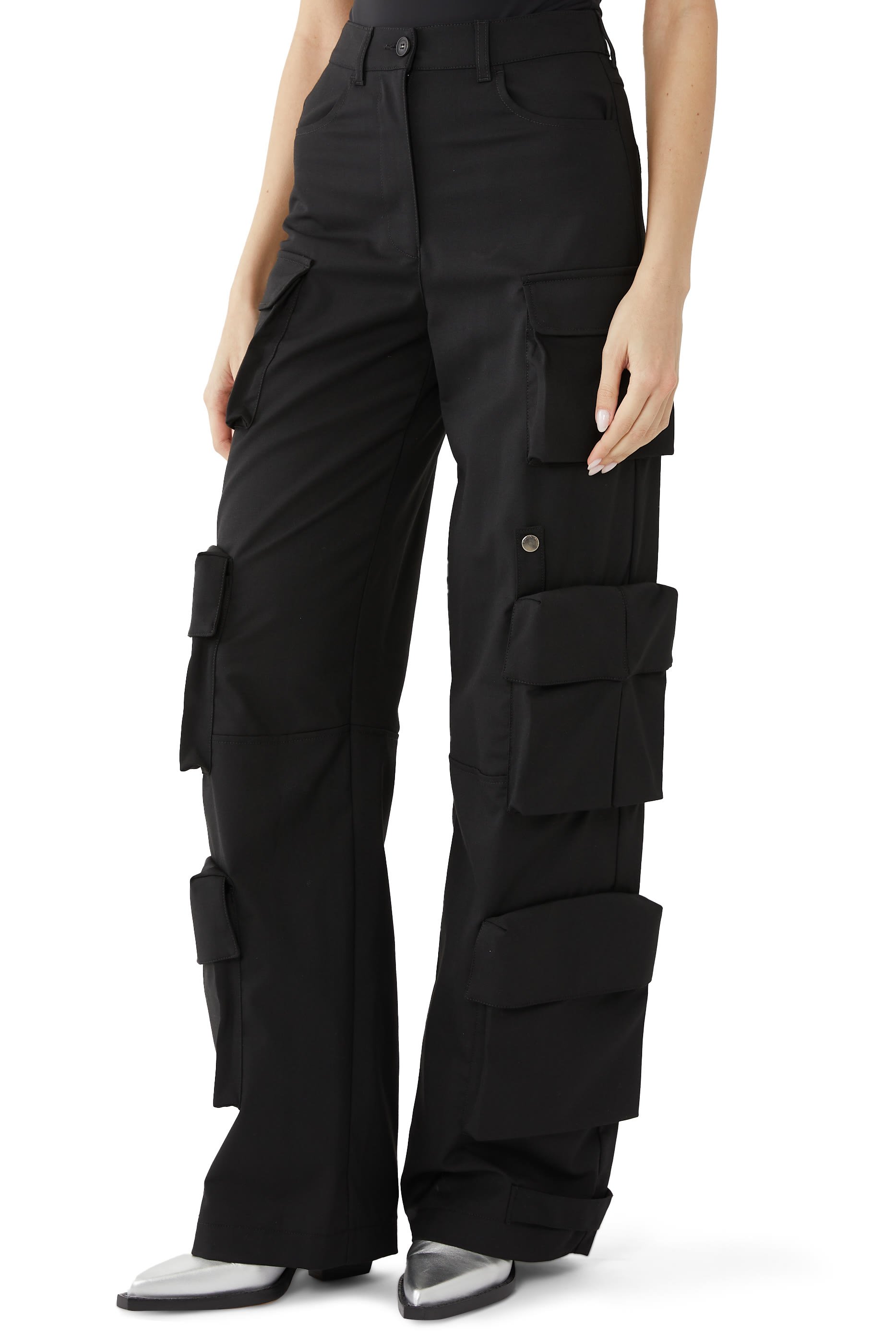 Sustainable Capsule Wide Leg Cargo Pants