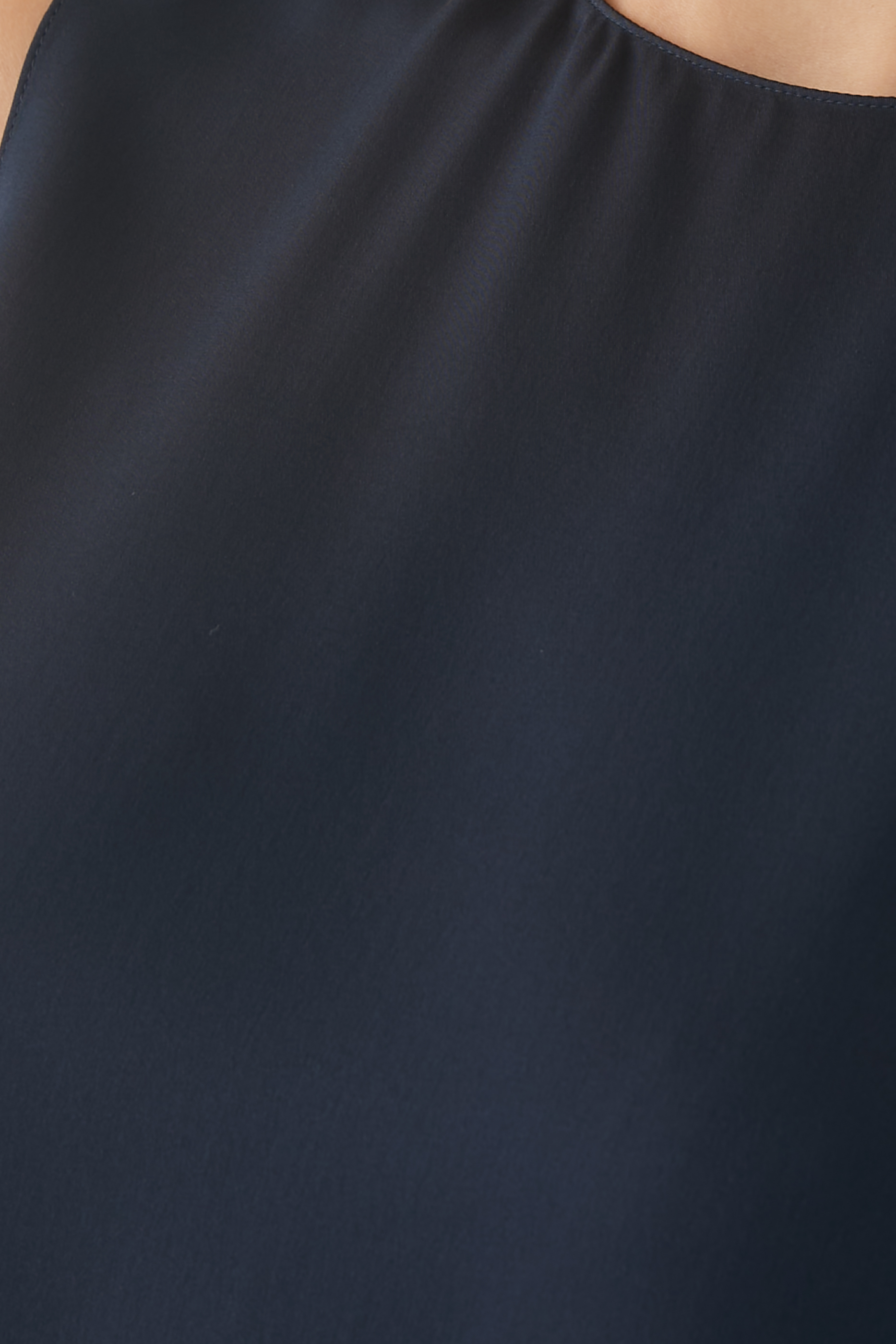 Shell Top in Silk Georgette