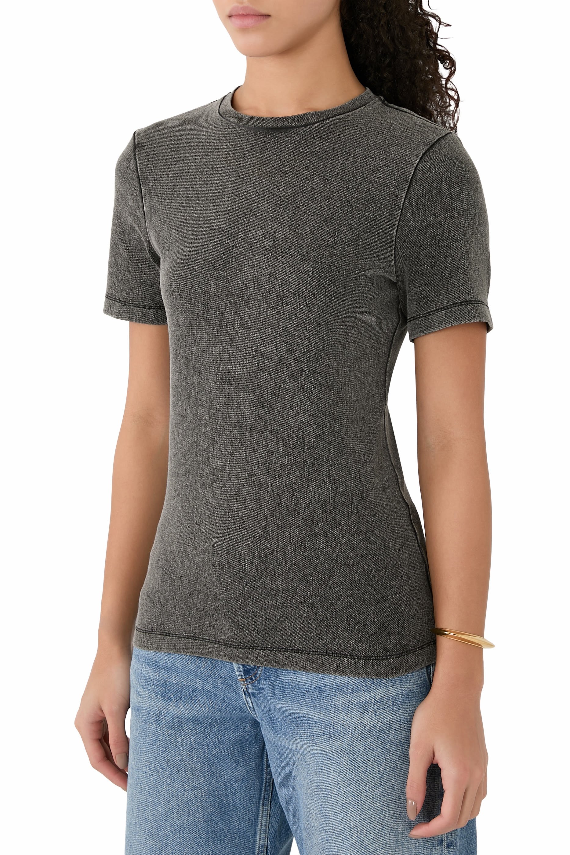  Stretch Denim Baby T-Shirt