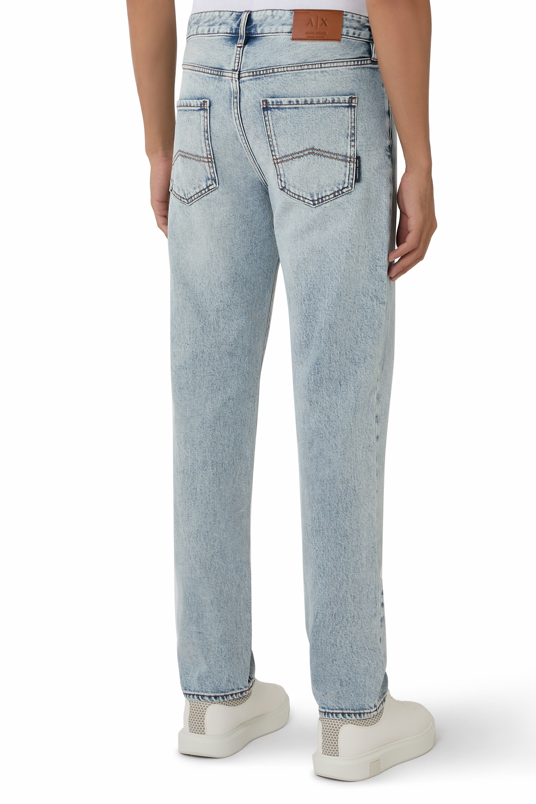 One Block Up Slim Denim Pants