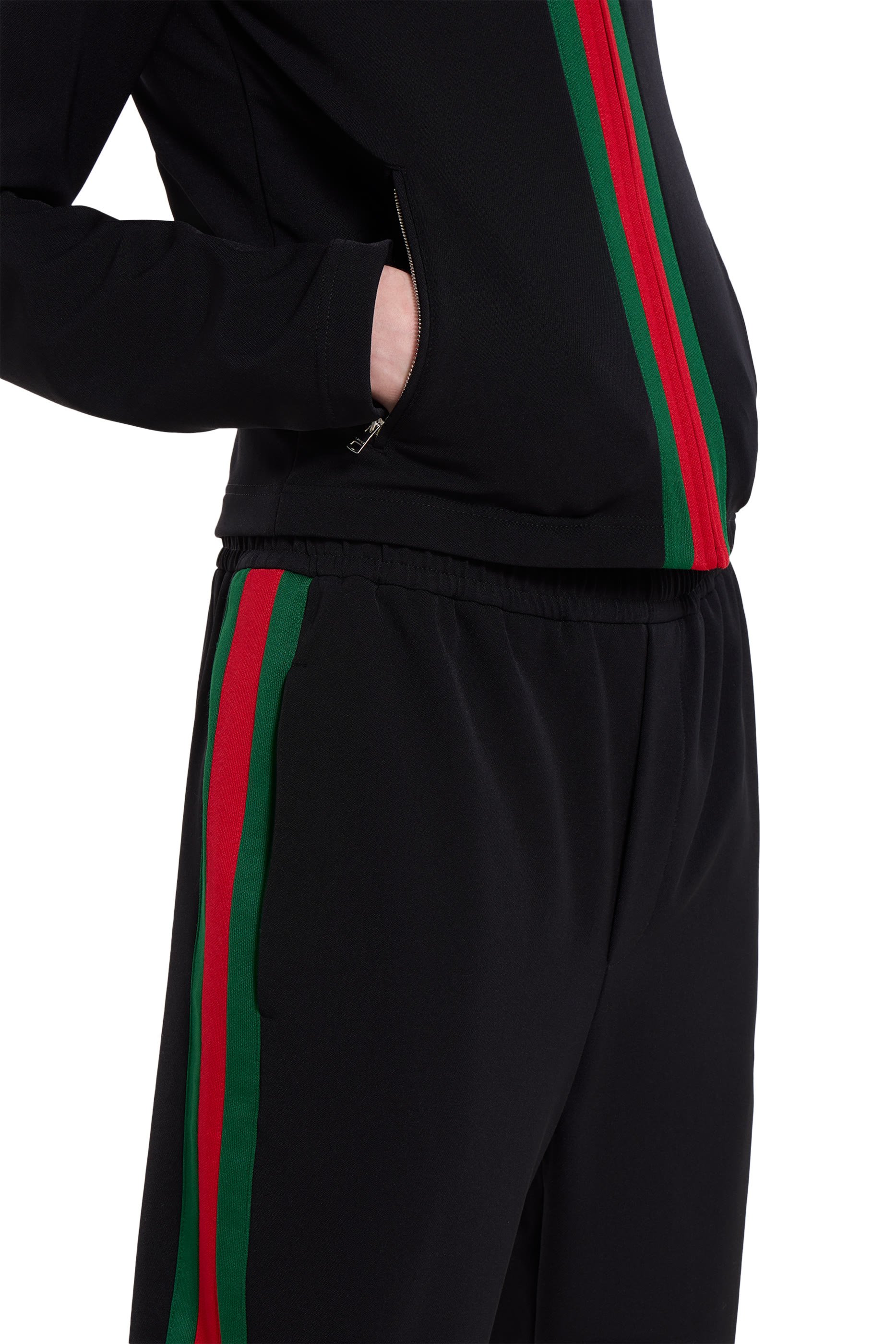 Stretch Nylon Sportswear Pants with Web