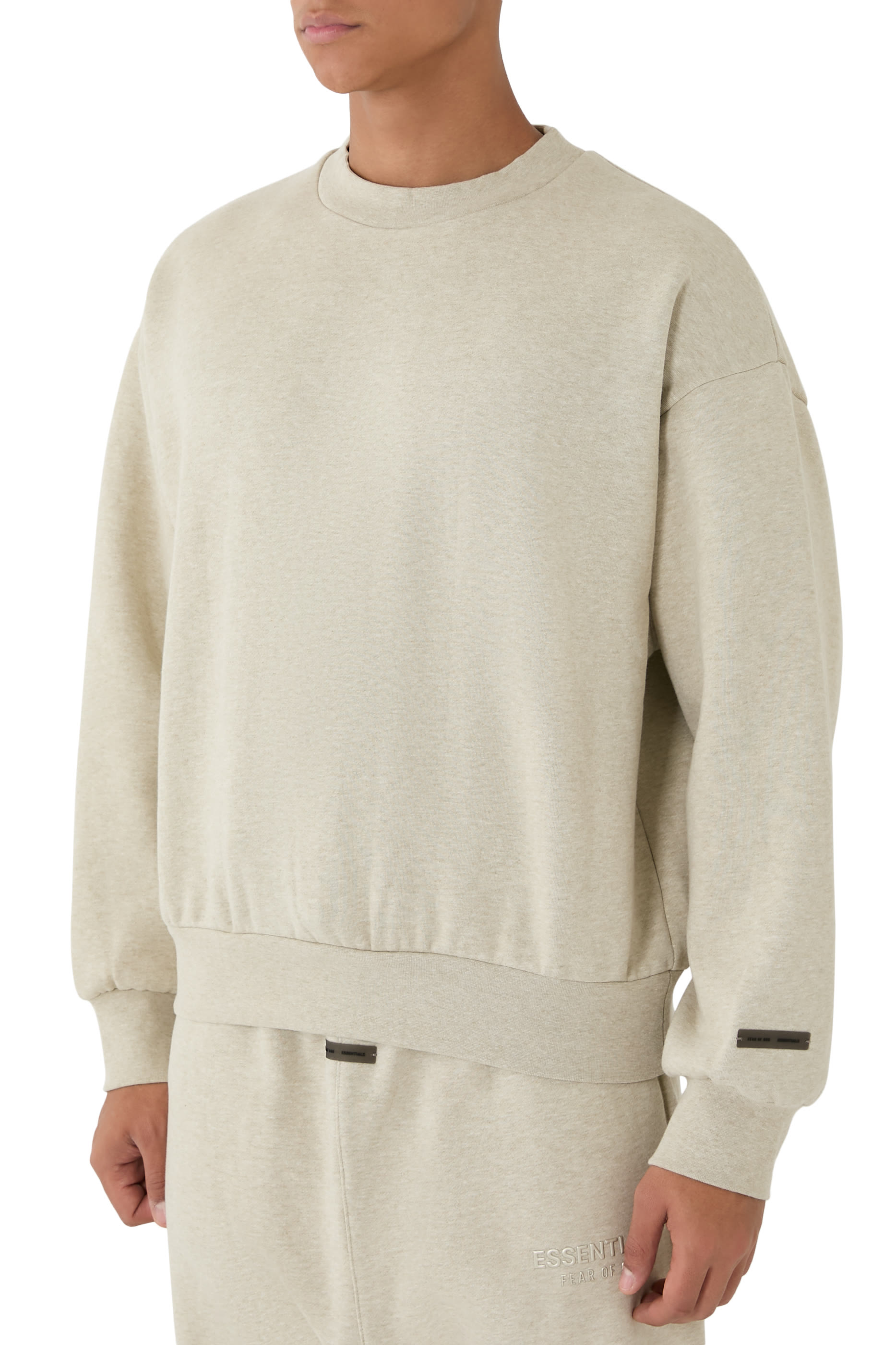 Classic Fit Fleece Crewneck Sweatshirt