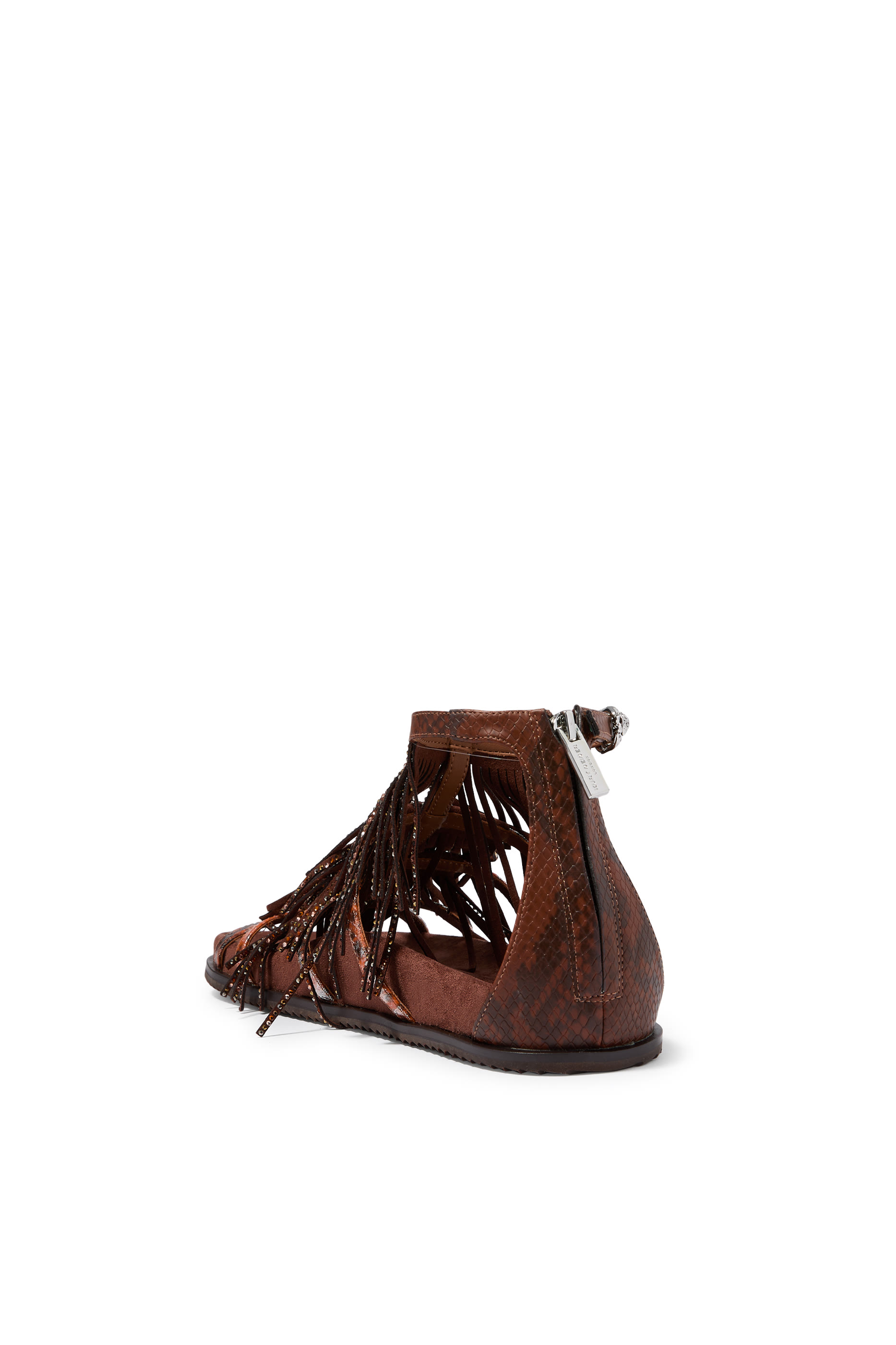 Fringe Flat Sandals