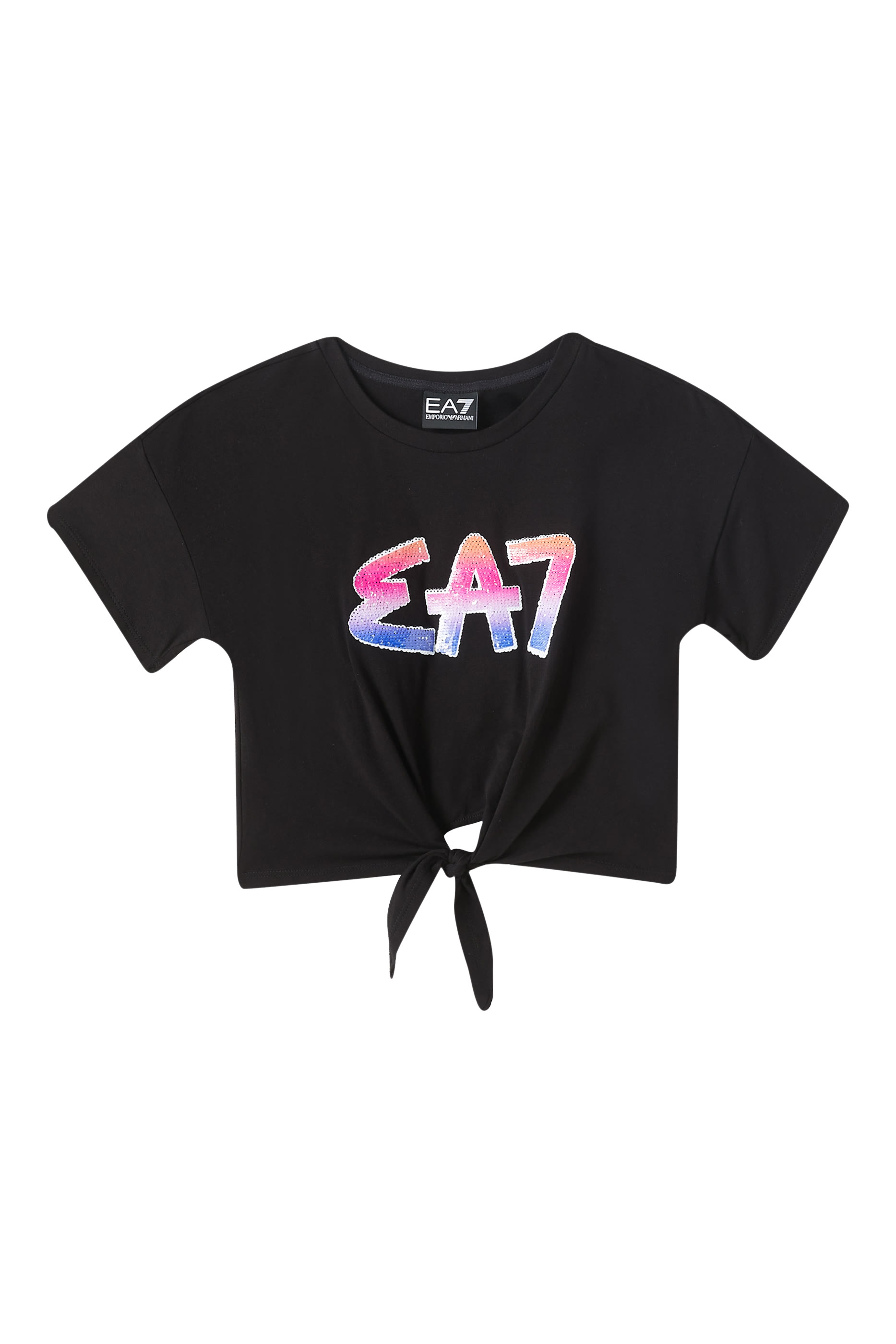 Kids EA7 Logo T-Shirt