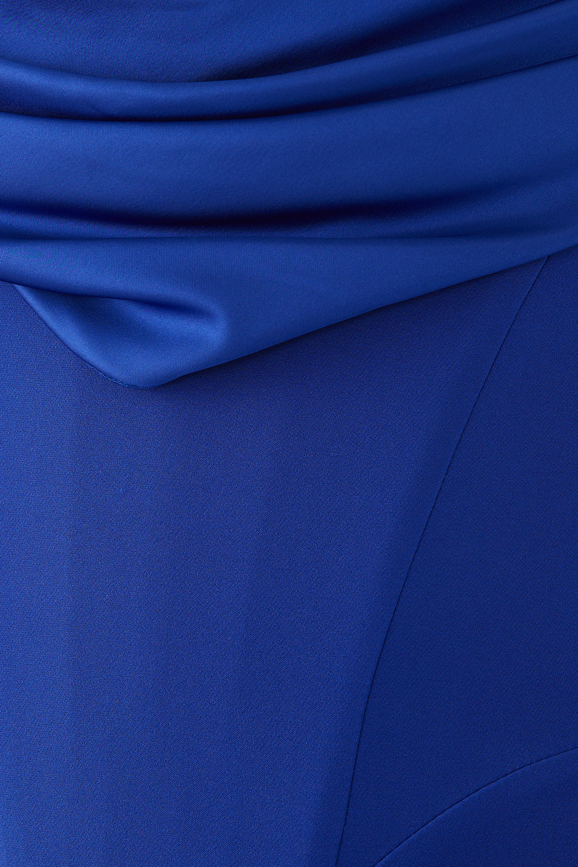 Strapless Gown with Long Gloves