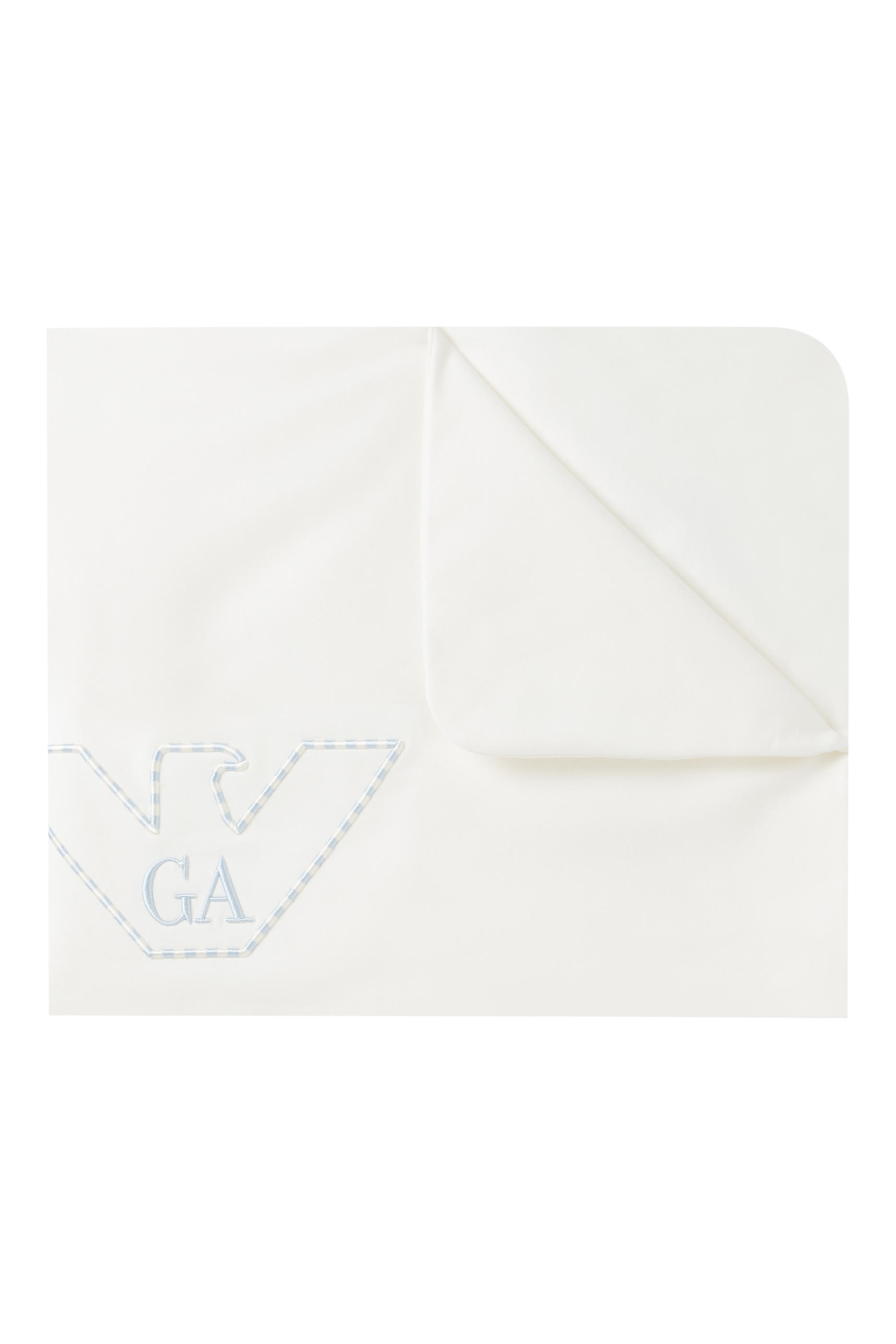 Kids Logo Embroidered Cotton Blanket